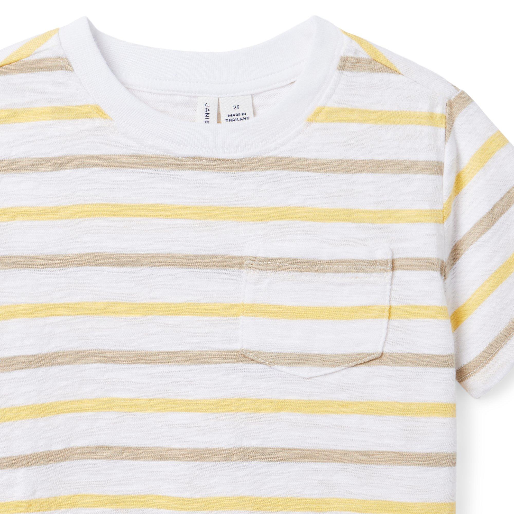 The Striped Slub Tee image number 1