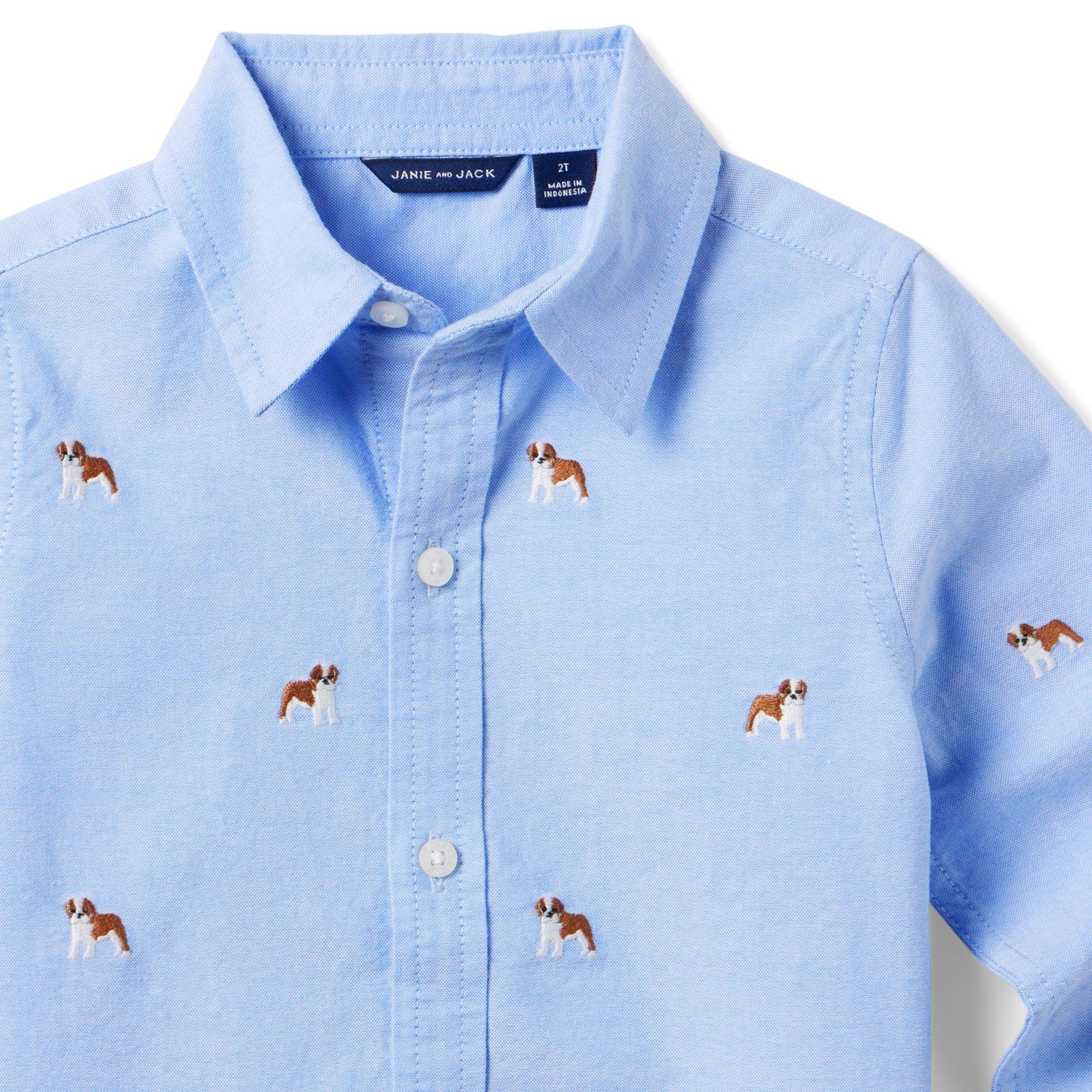 The Embroidered Oxford Shirt image number 1