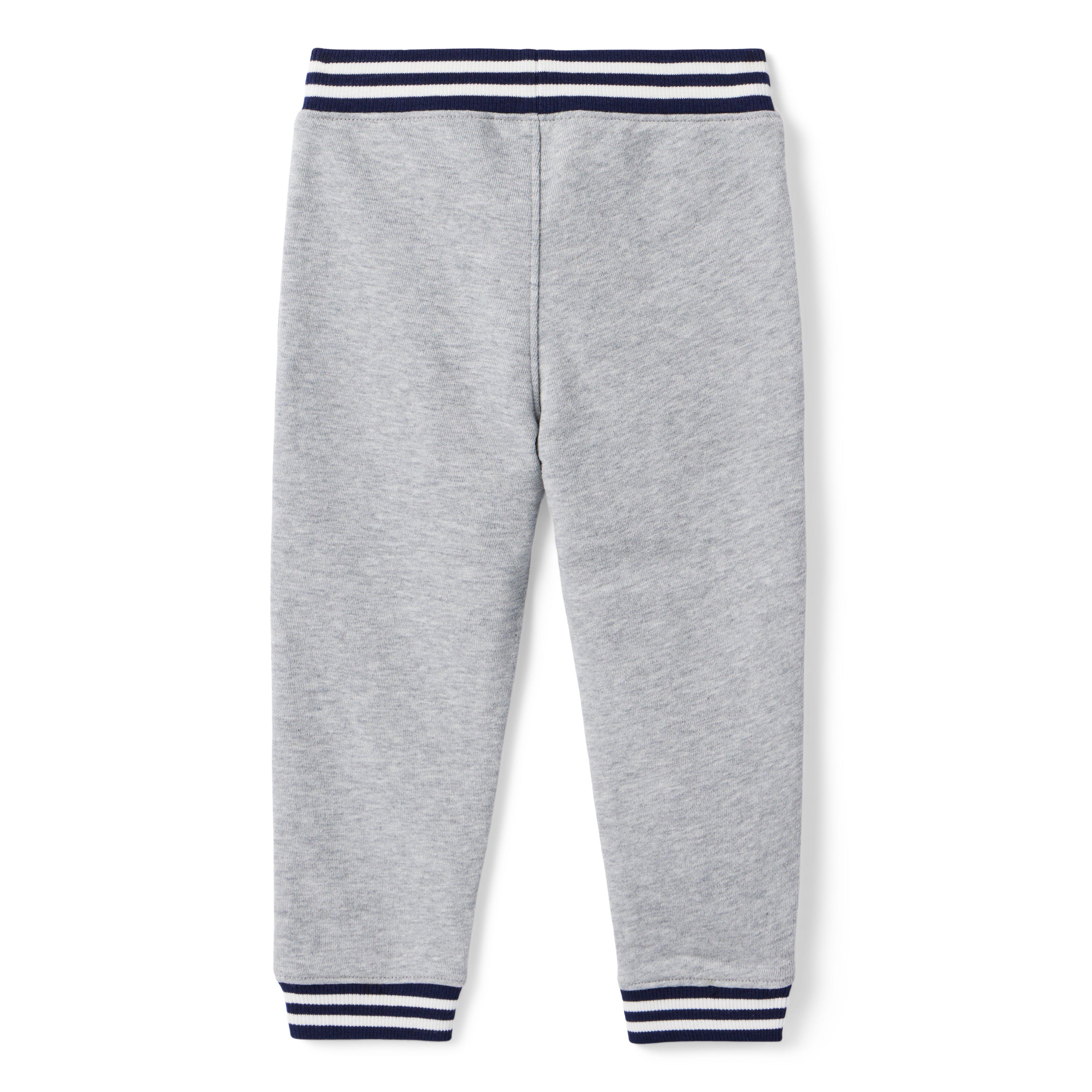 Striped Trim French Terry Jogger image number 2