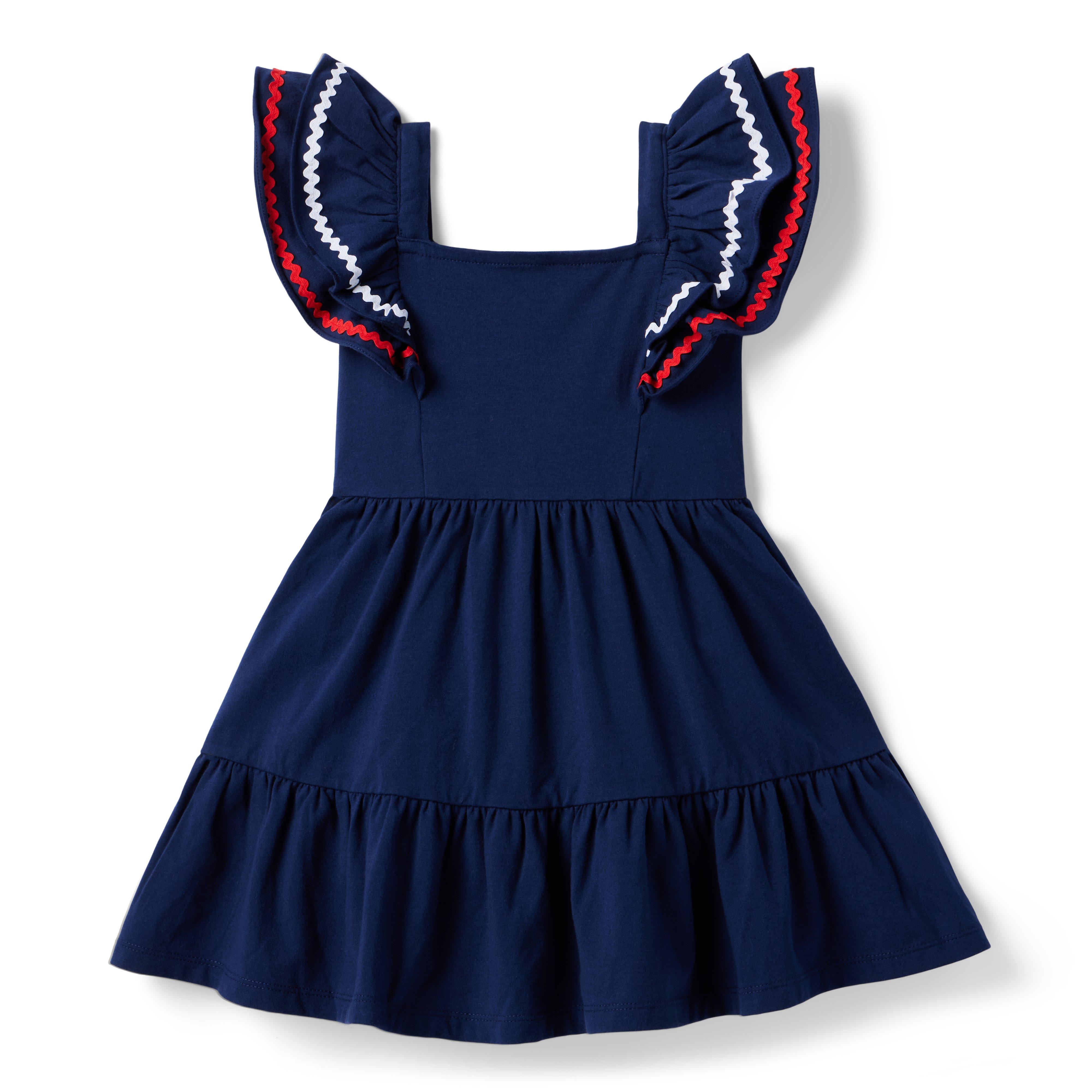 Ric Rac Ruffle Dress