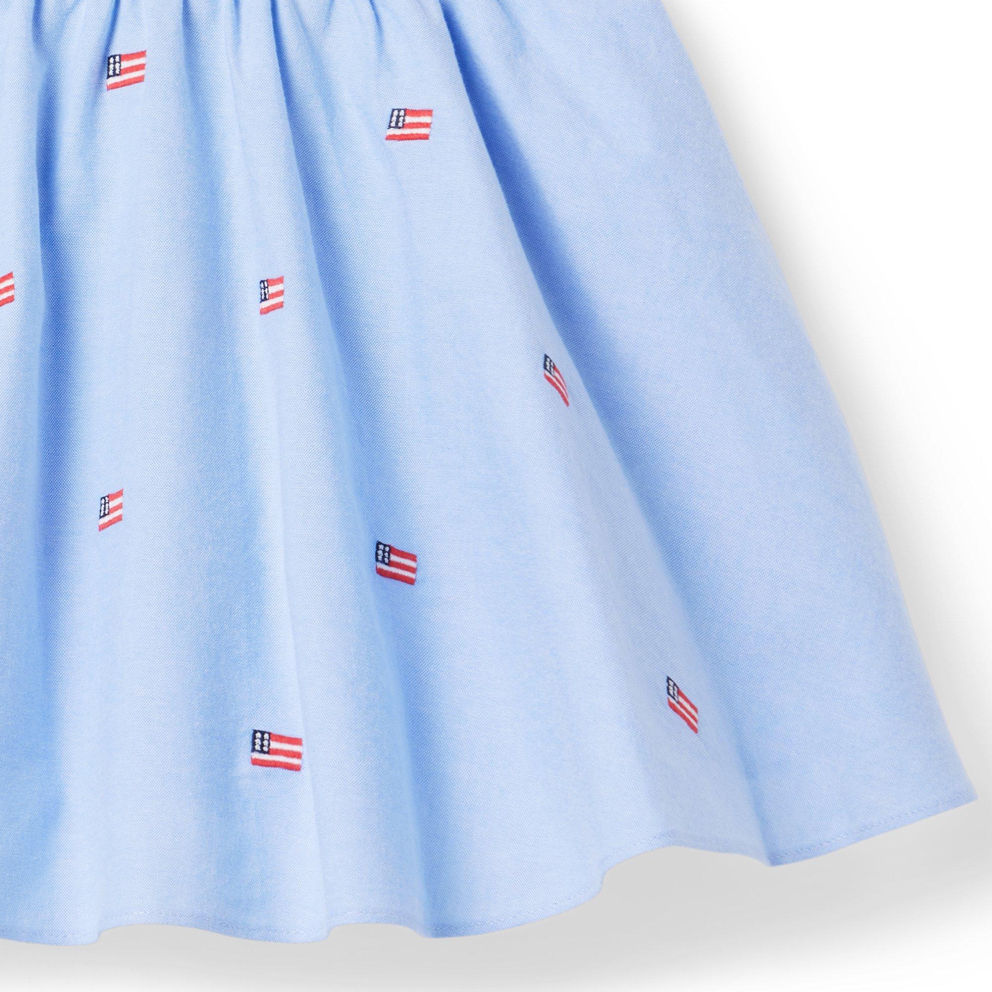 Embroidered Flag Dress  image number 3