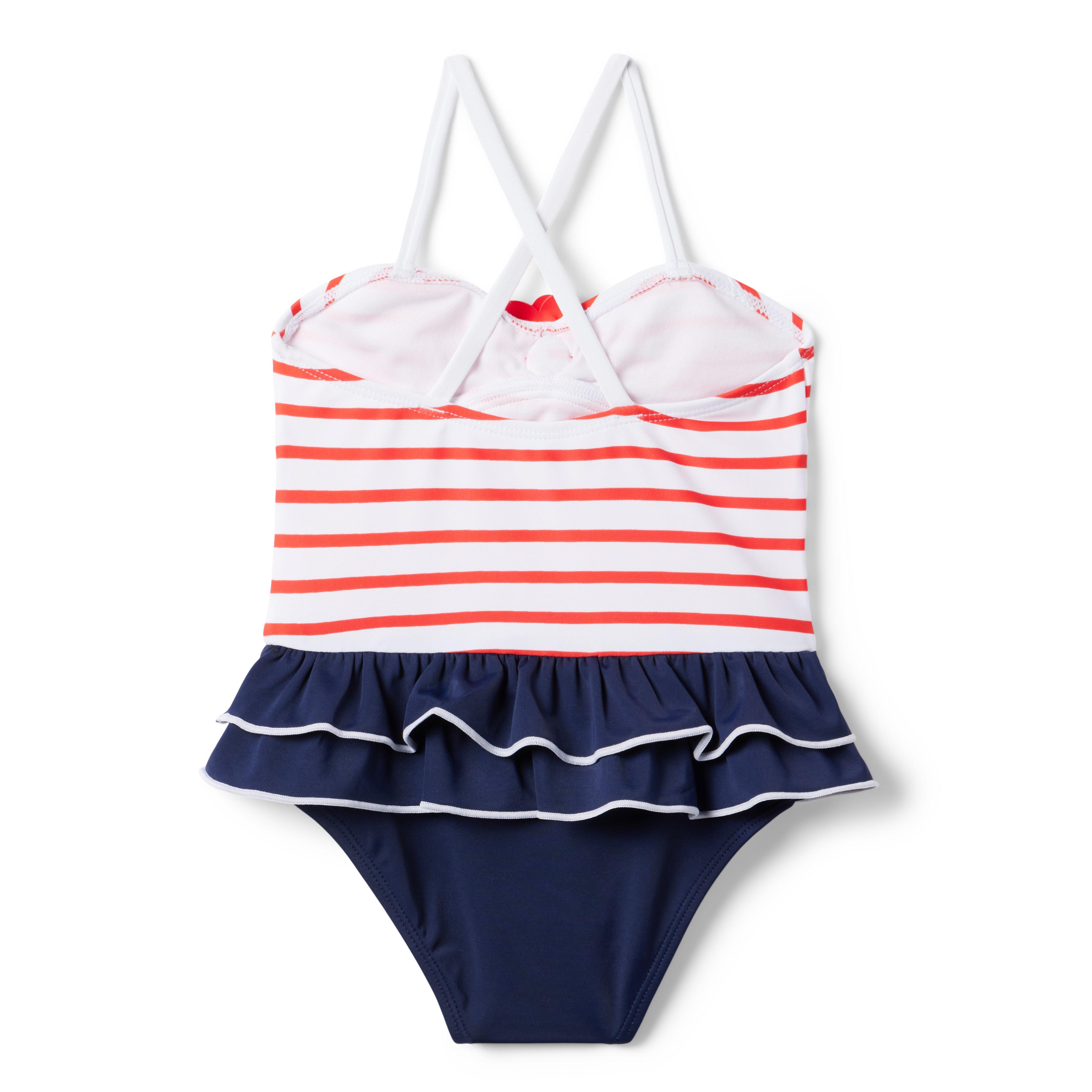 Recycled Striped Americana Swimsuit image number 2