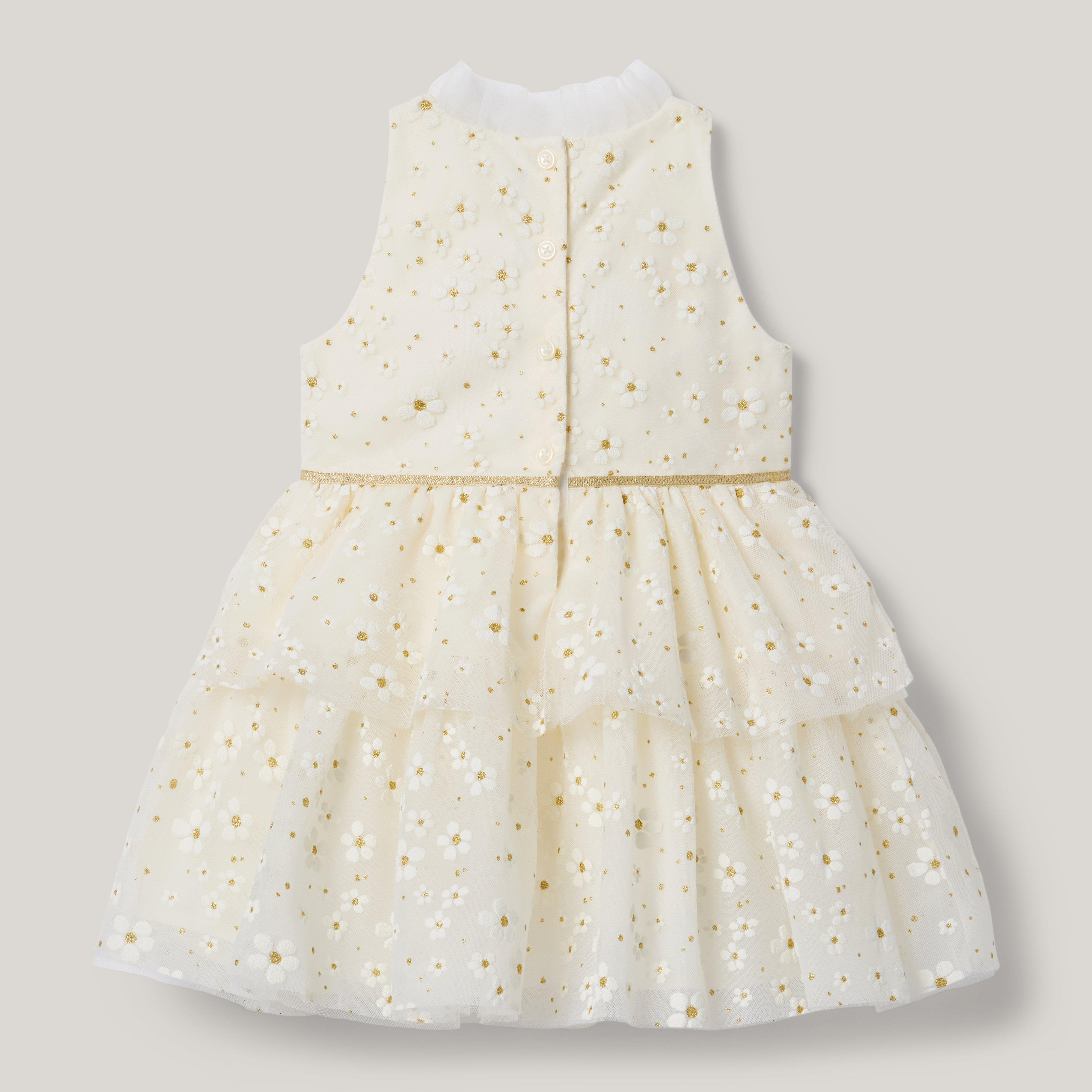 Ruffle Collar Ponte Dress image number 1