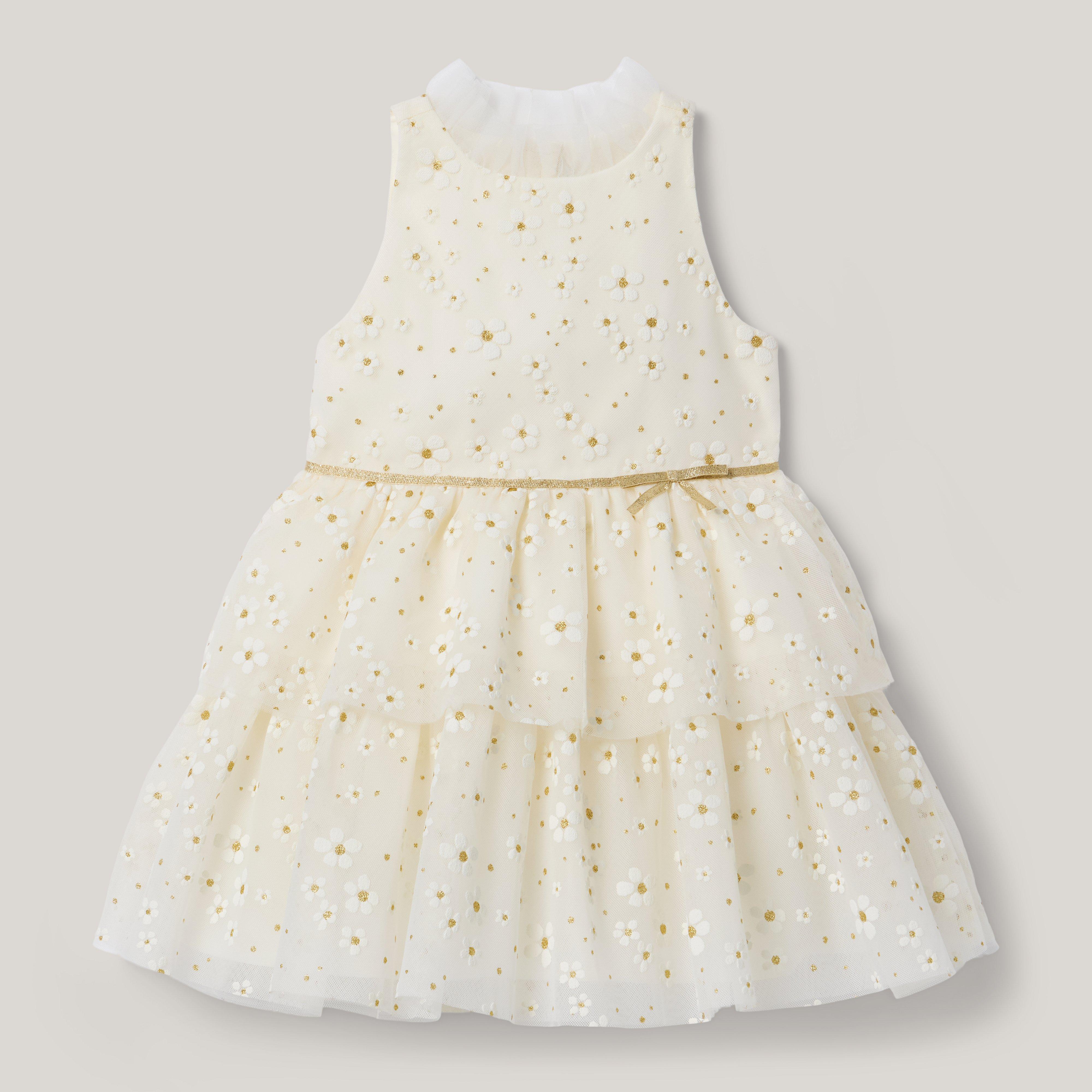 Ruffle Collar Ponte Dress image number 0