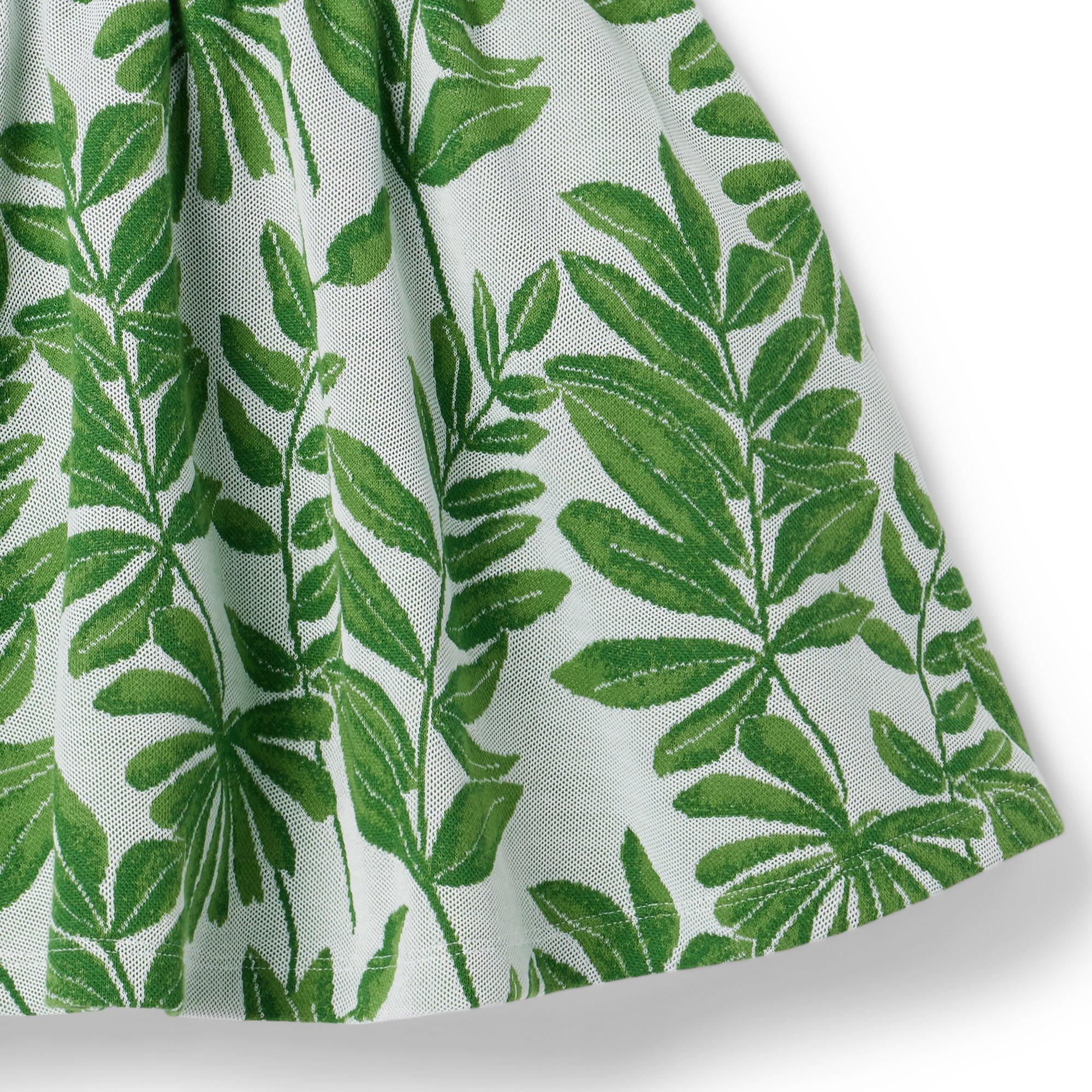 Palm Jacquard Dress image number 3