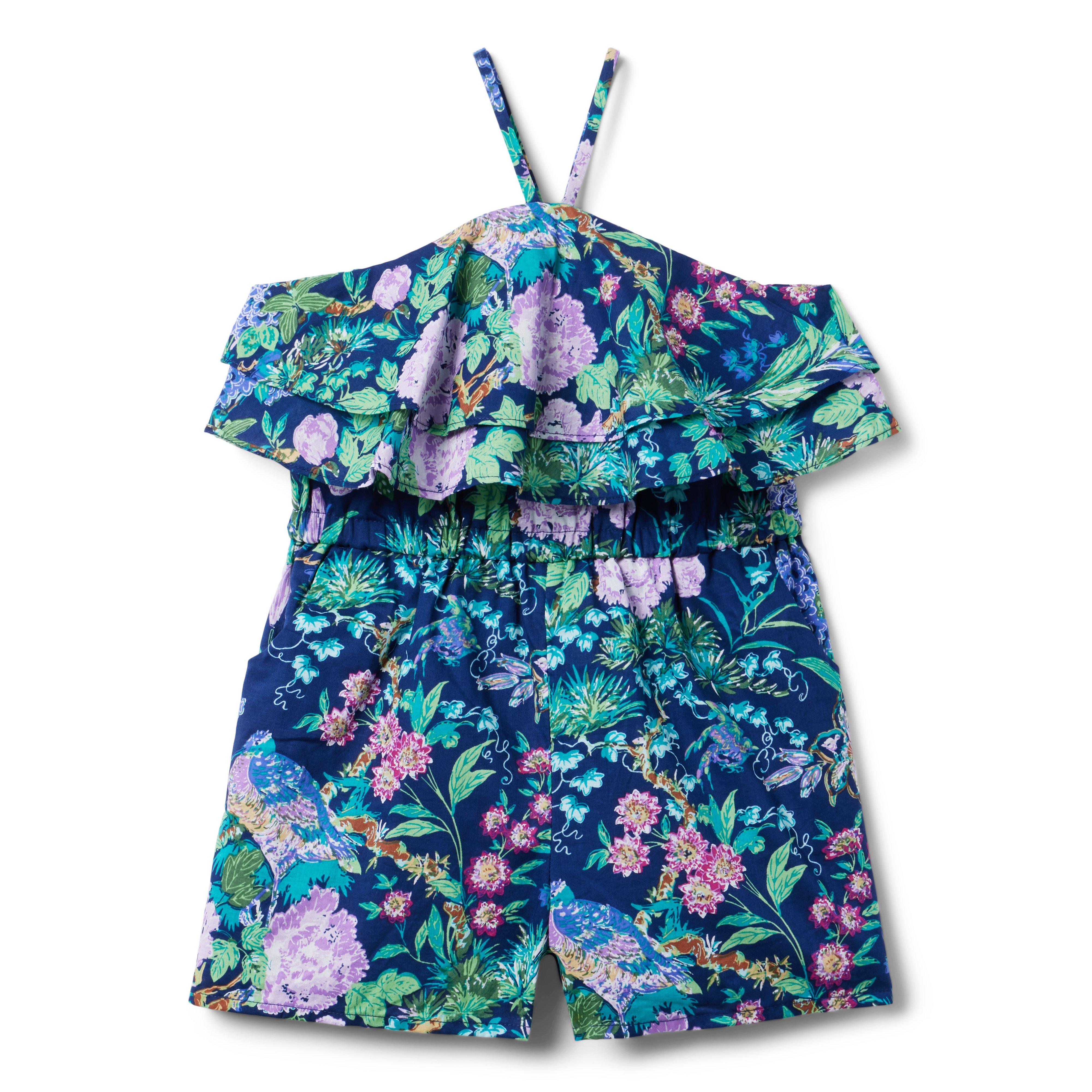 Floral Halter Romper