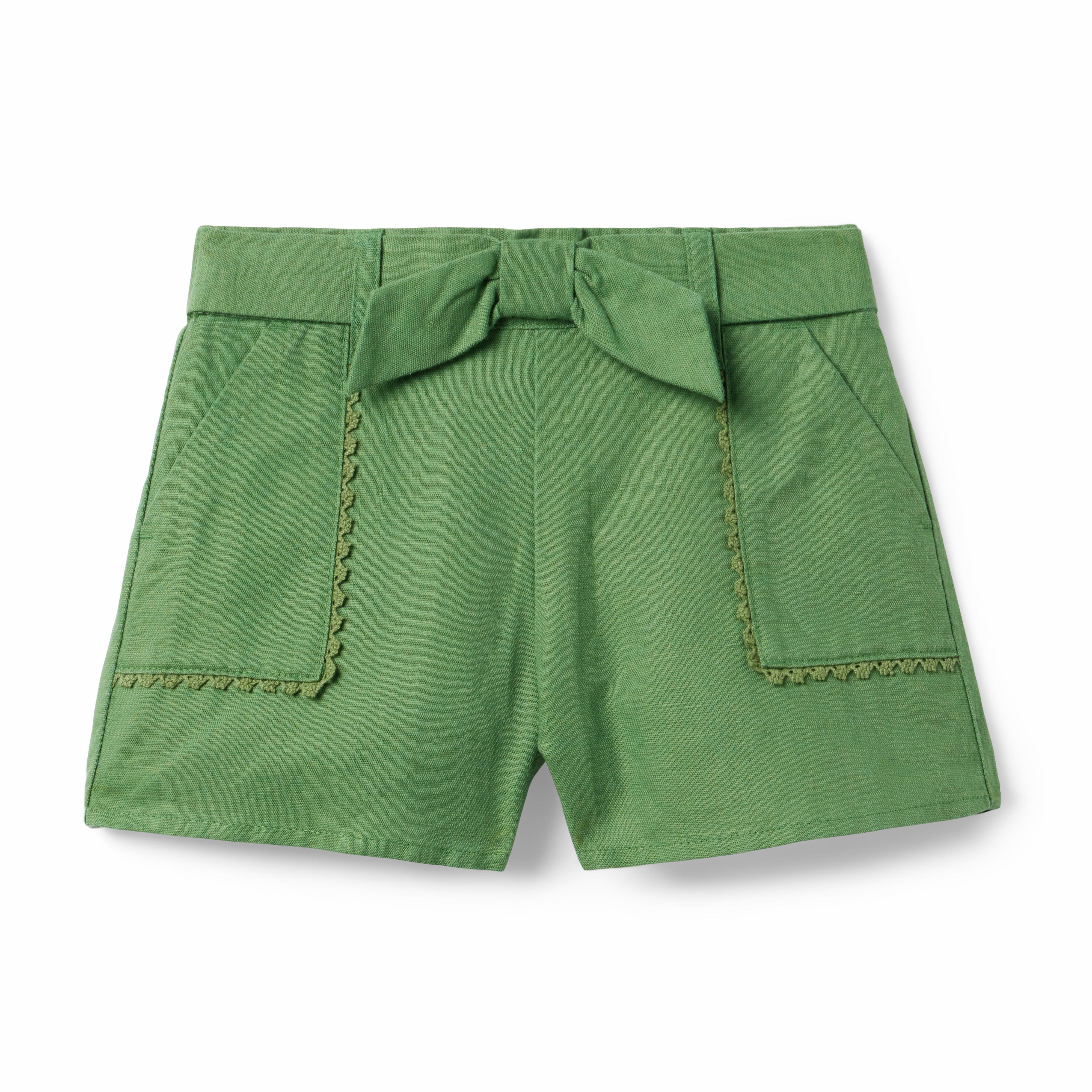 The Linen-Cotton Pull-On Short