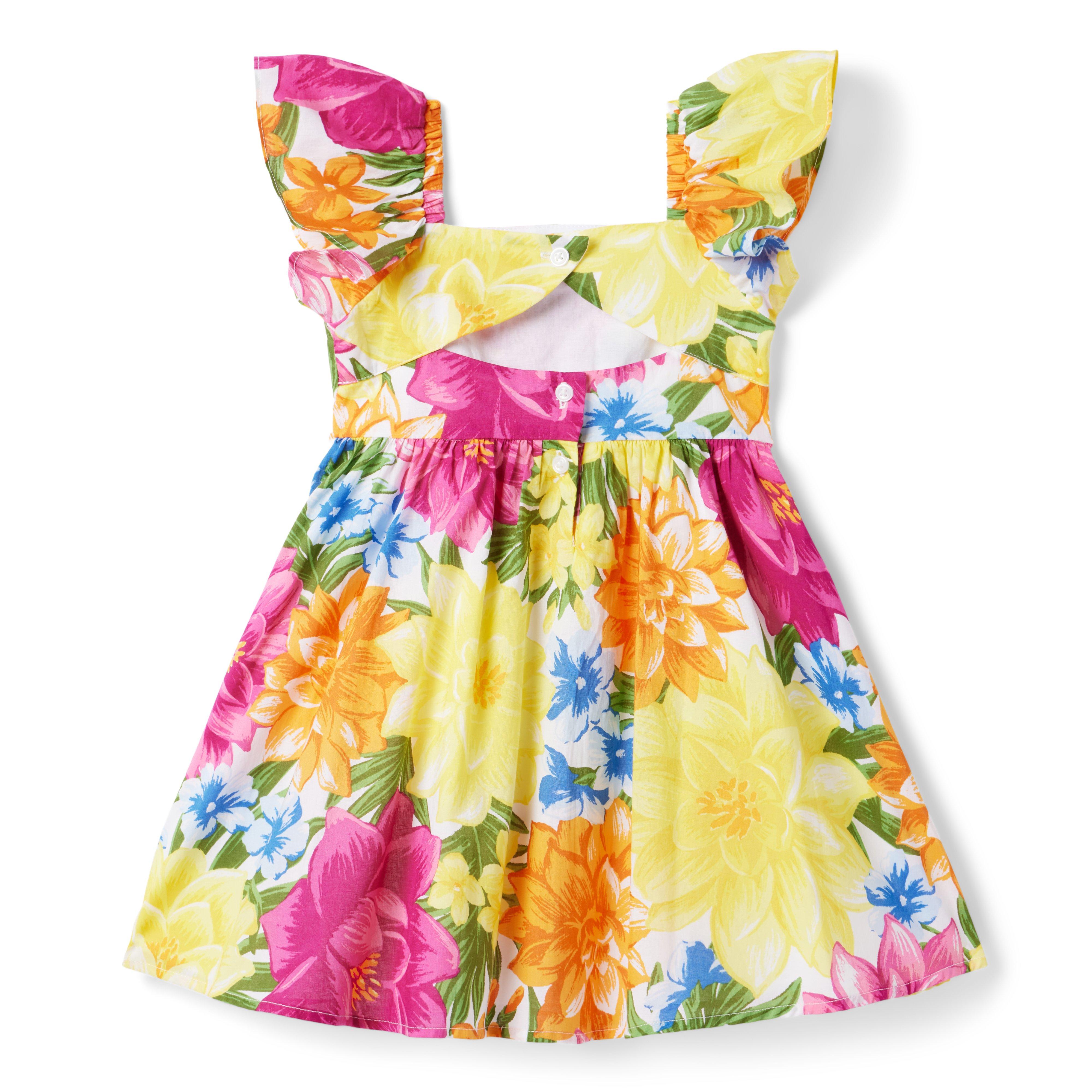 Girl Yellow Brick Road Floral The Tropicalia Dress by Janie and Jack