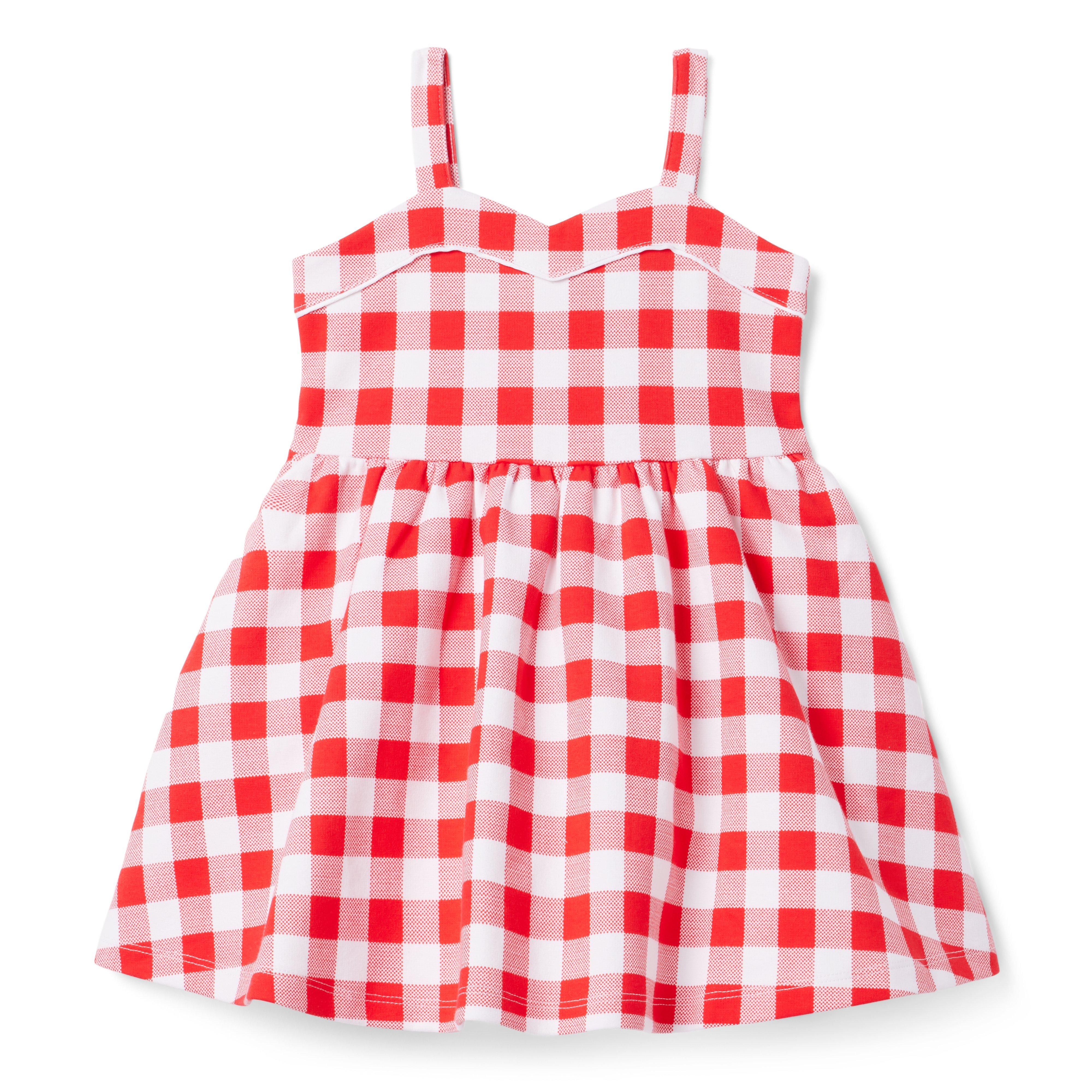 Gingham Ponte Dress image number 0