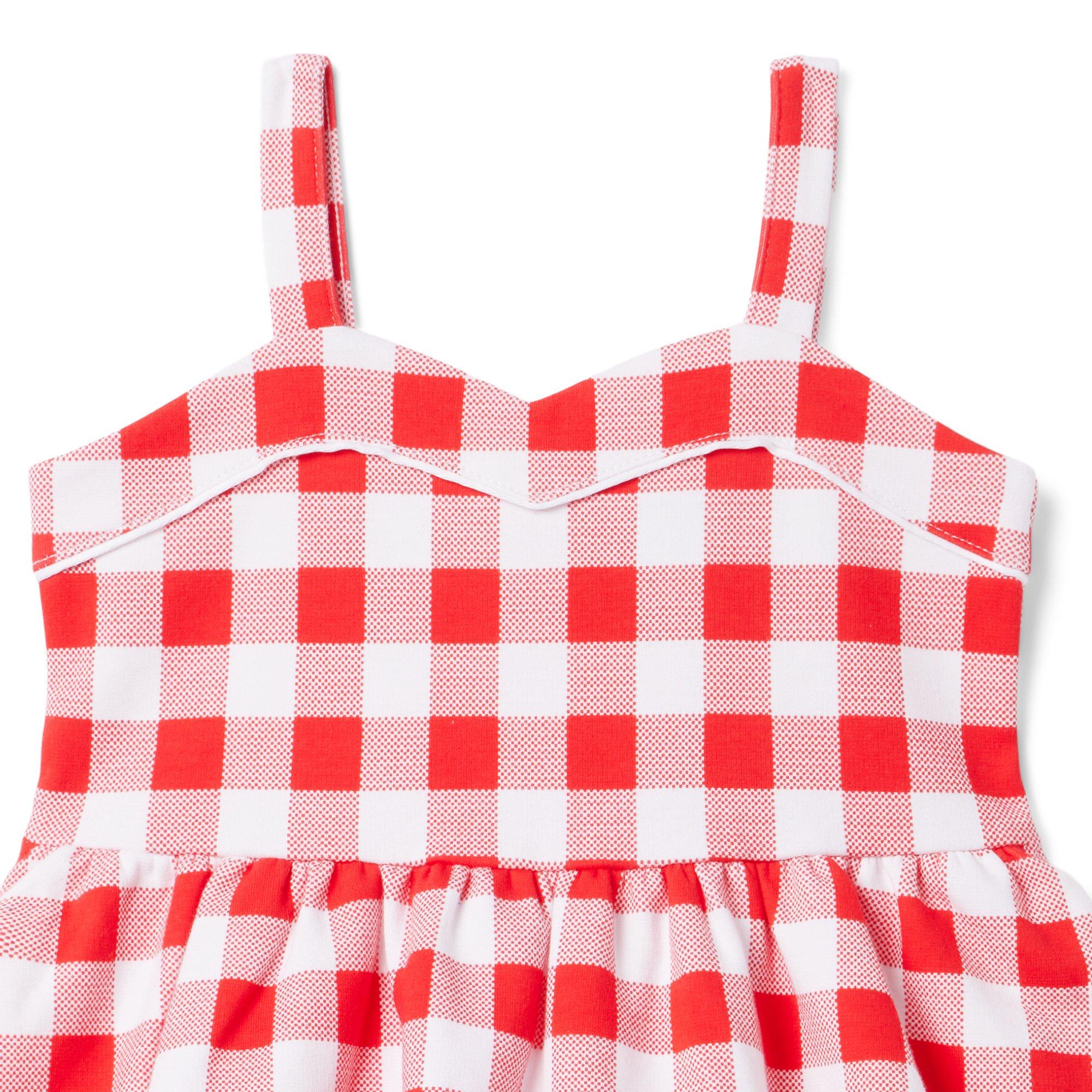 Gingham Ponte Dress image number 1