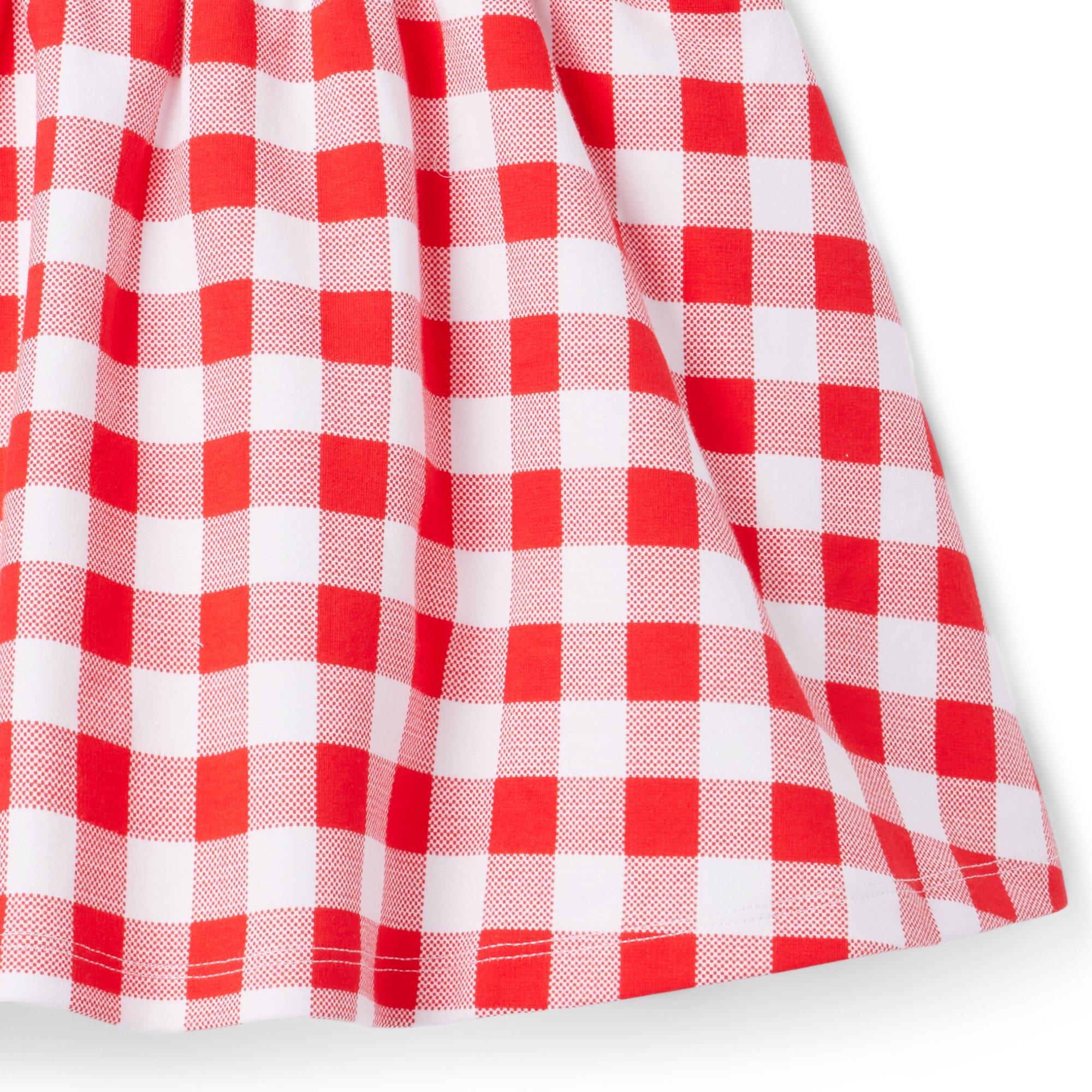 Gingham Ponte Dress image number 3