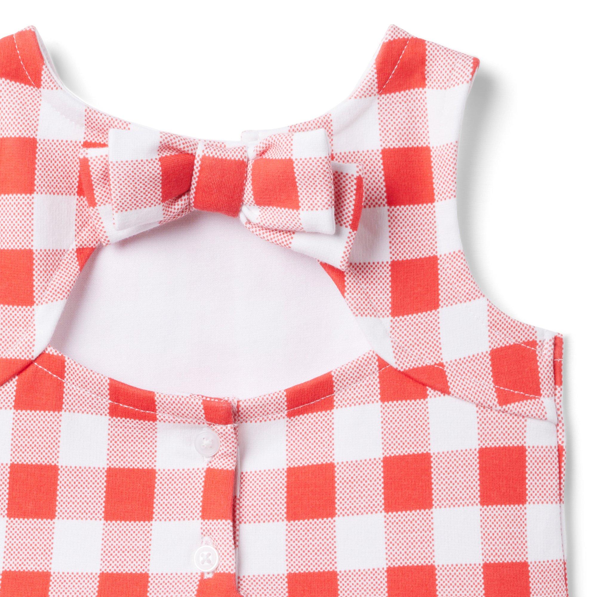 Gingham Peplum Top image number 1