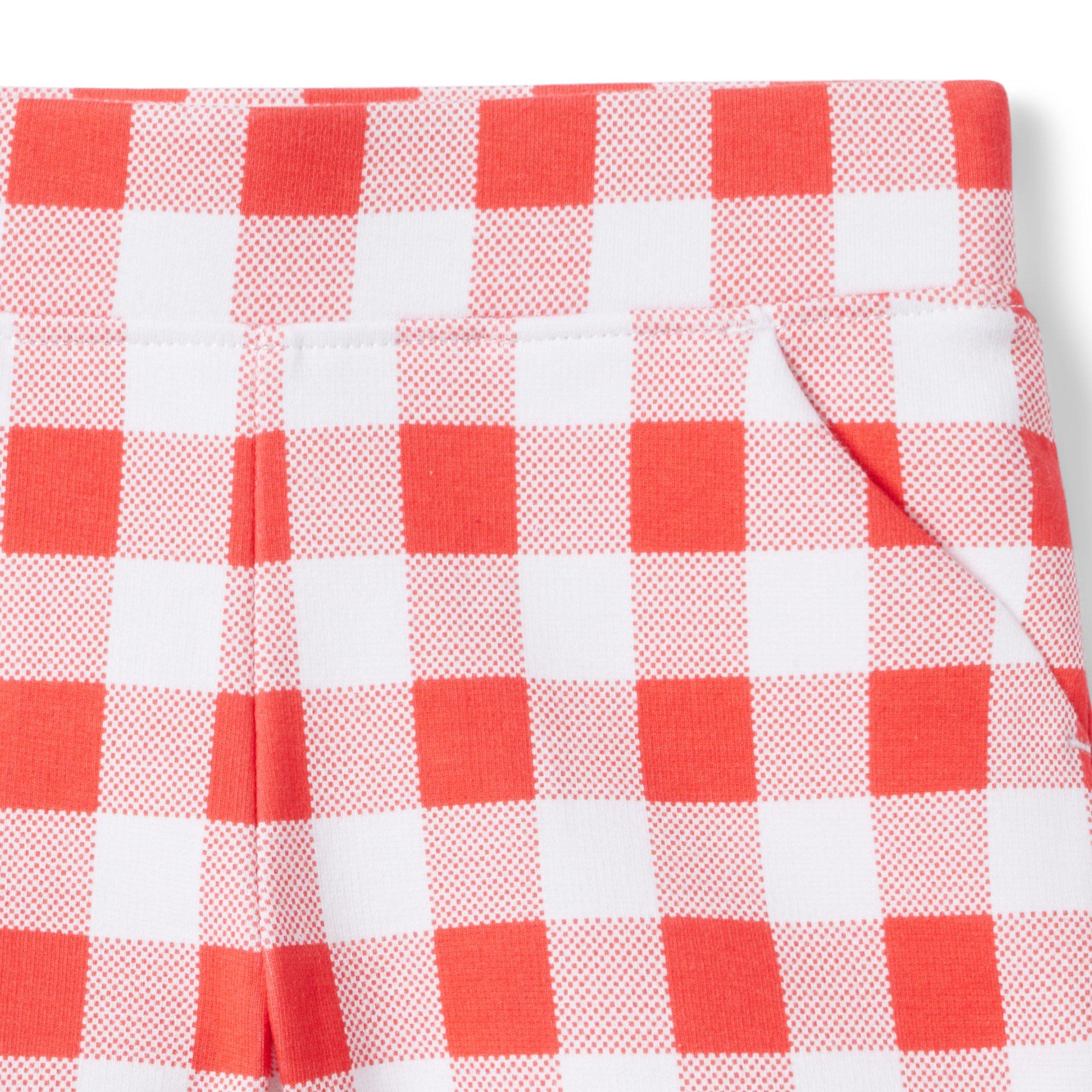 Gingham Ponte Short image number 1