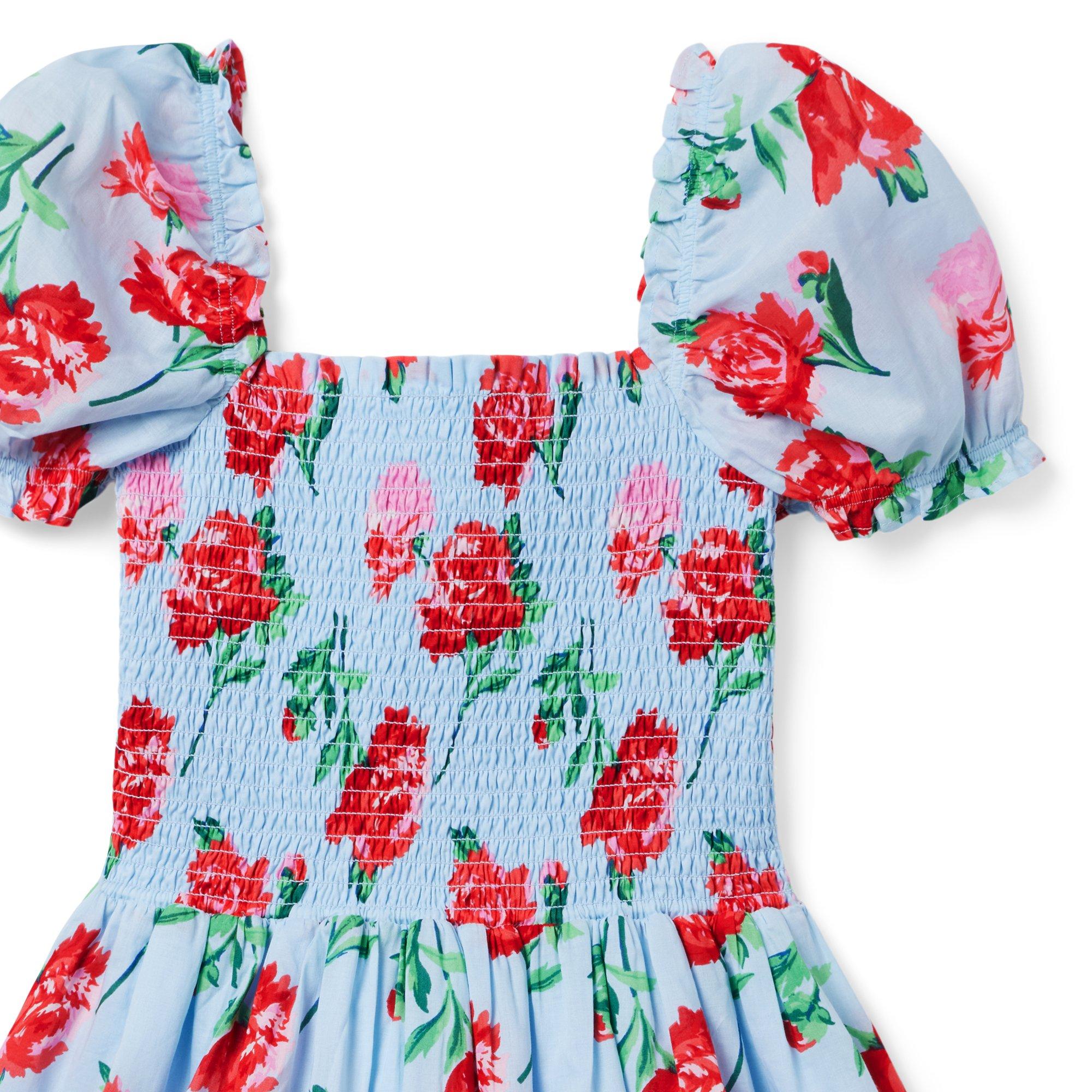 The Grace Smocked Puff Sleeve Dress image number 1