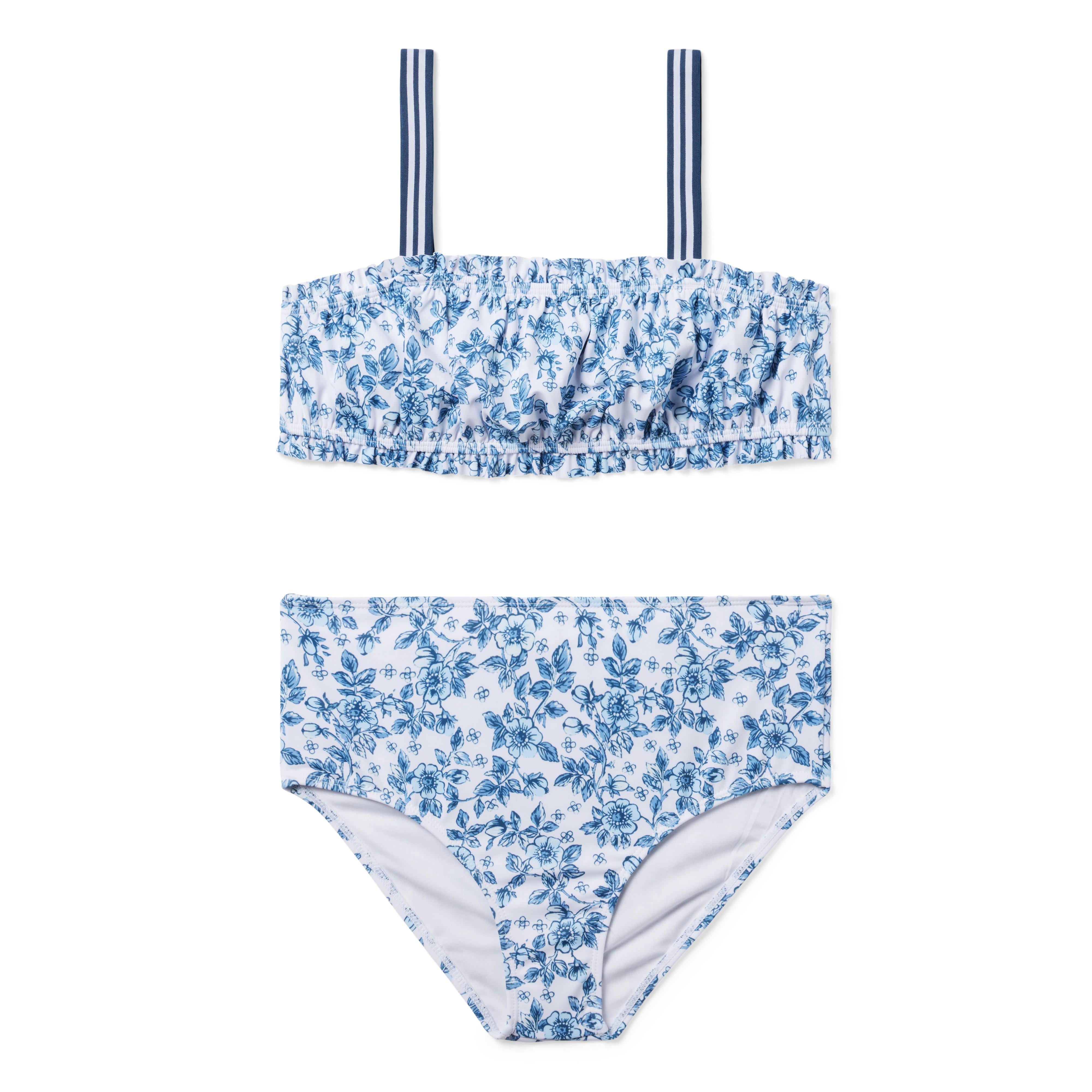 Recycled Floral 2-Piece Swimsuit image number 0