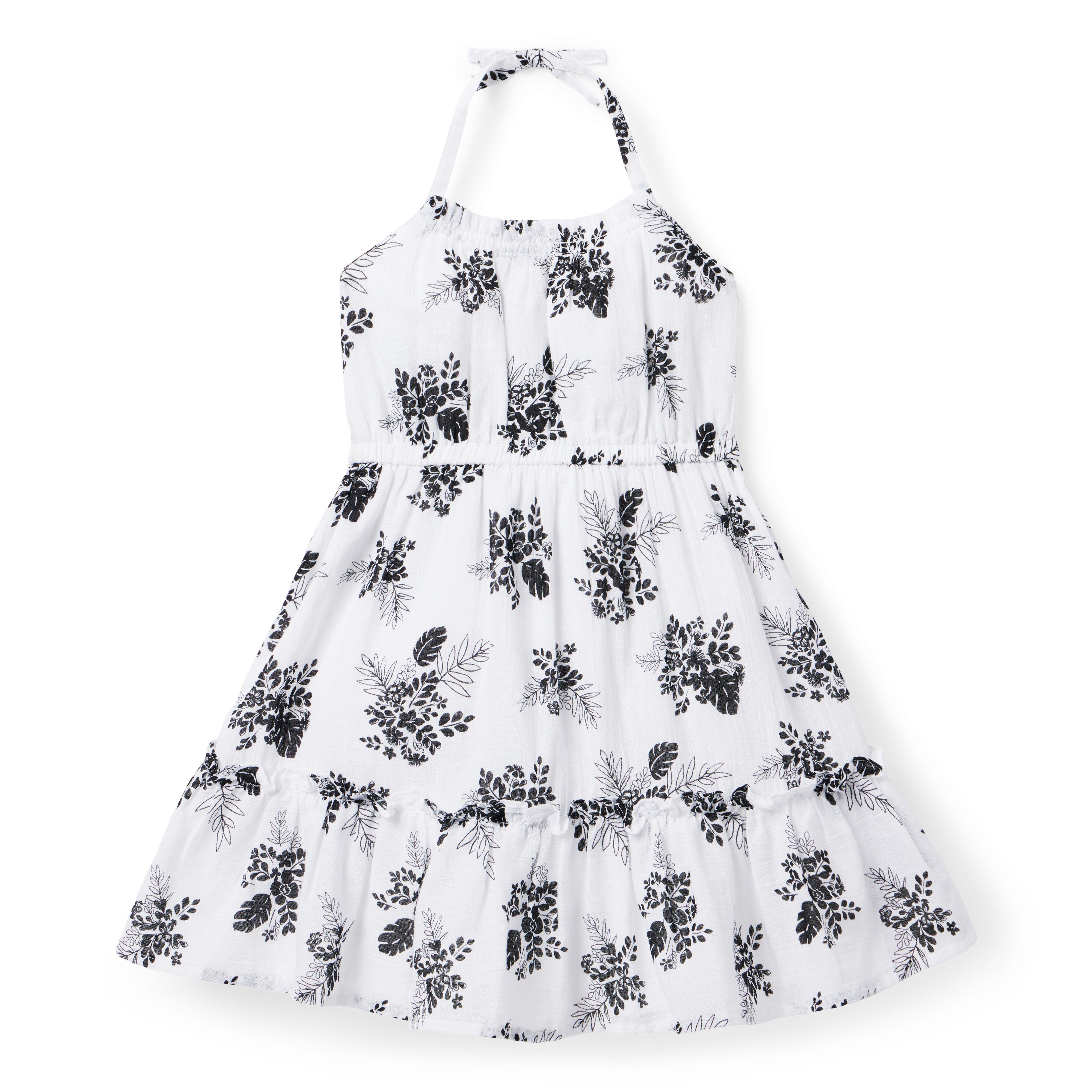 Floral Halter Sundress image number 0