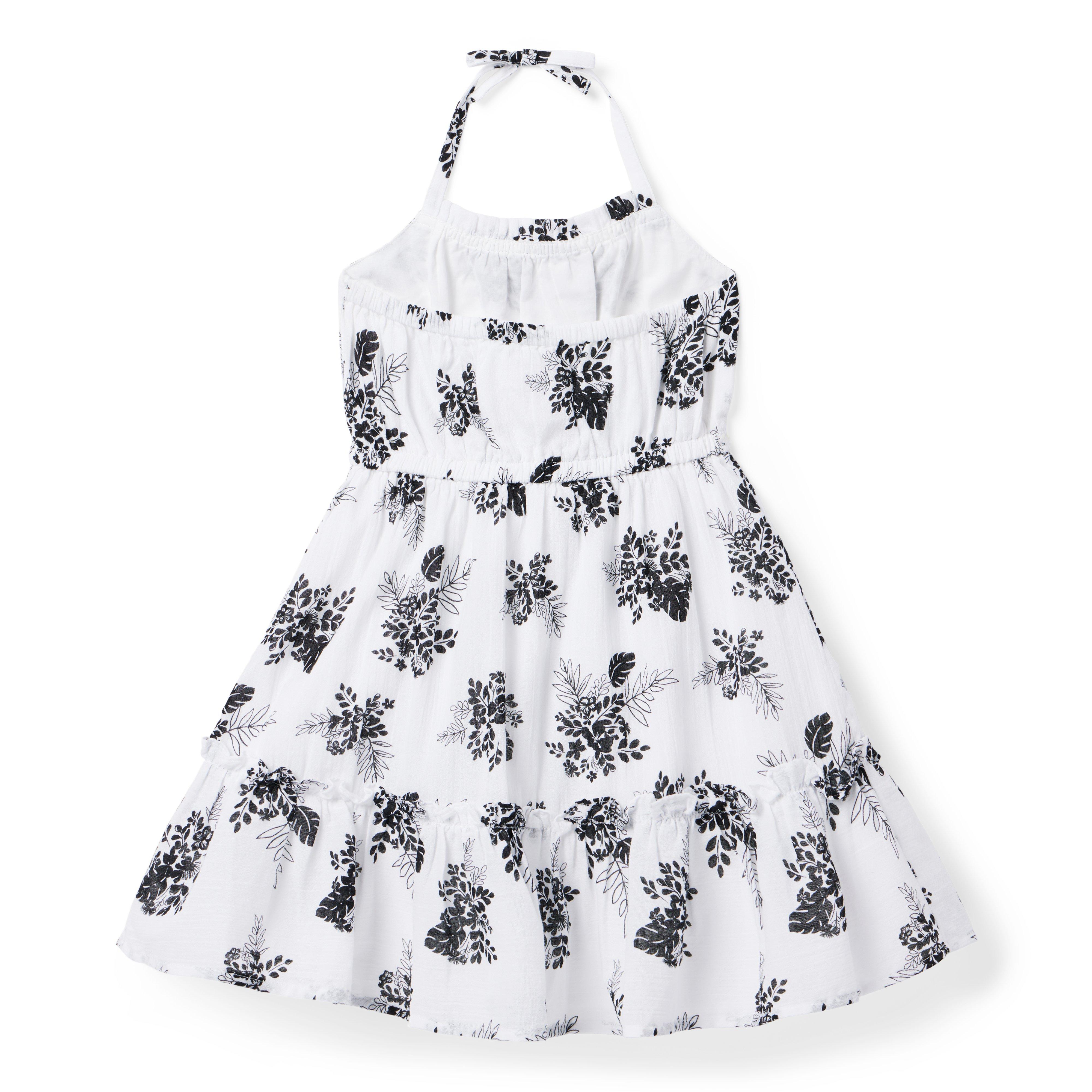 Floral Halter Sundress image number 3