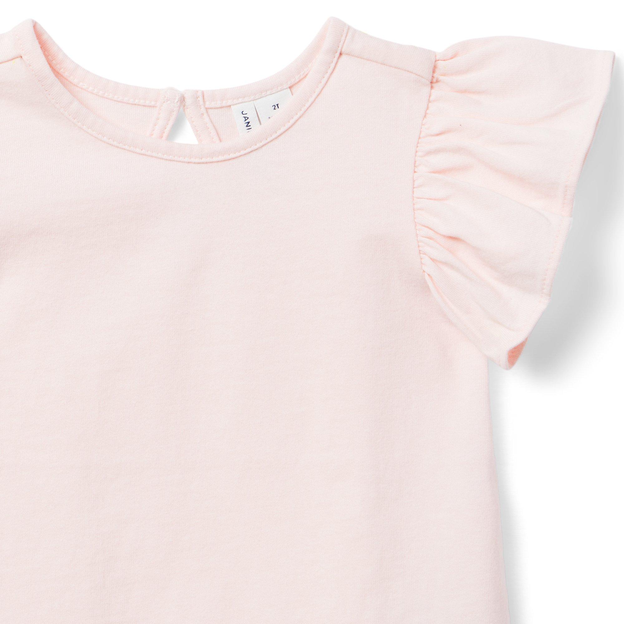 Ruffle Sleeve Jersey Top image number 1