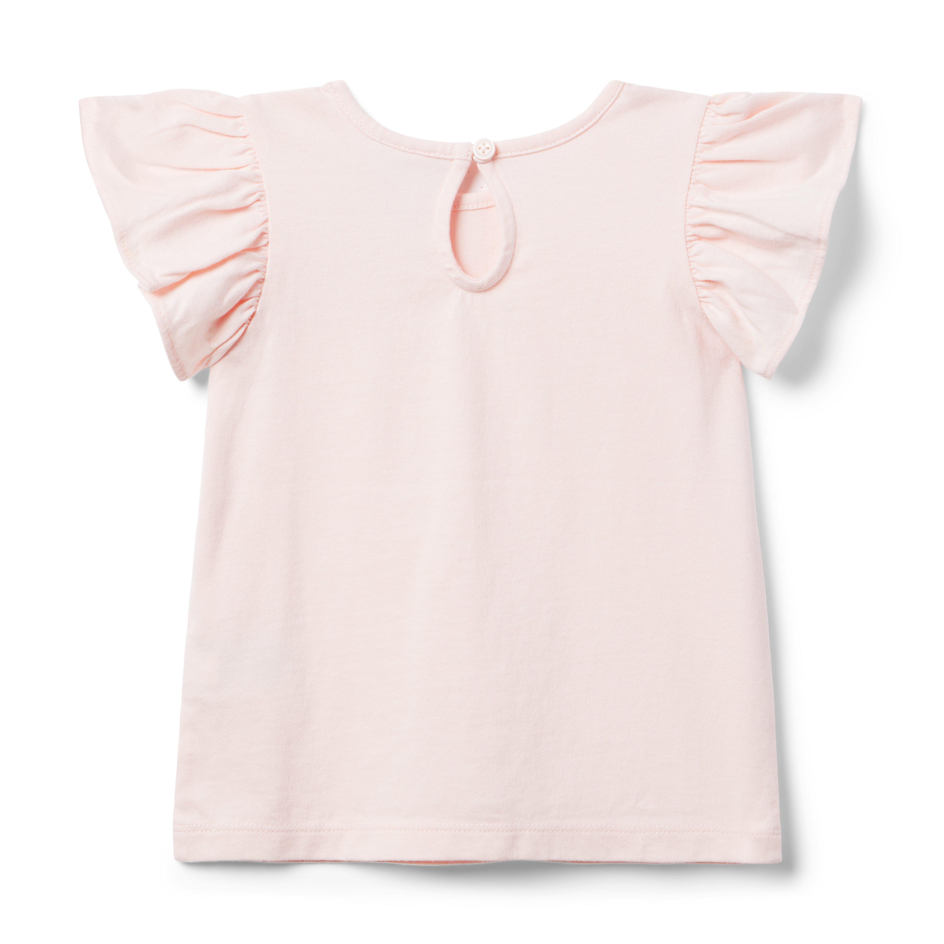 Ruffle Sleeve Jersey Top image number 2