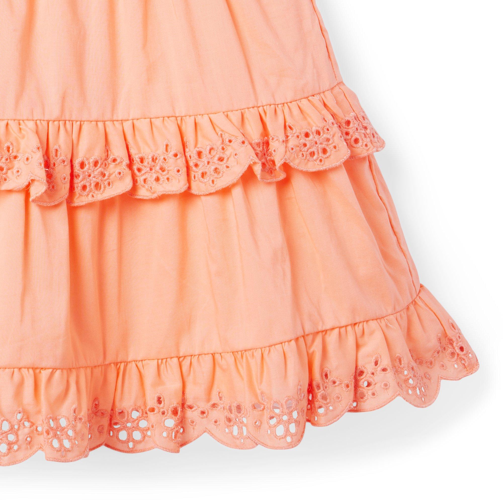 Eyelet Ruffle Dress image number 2