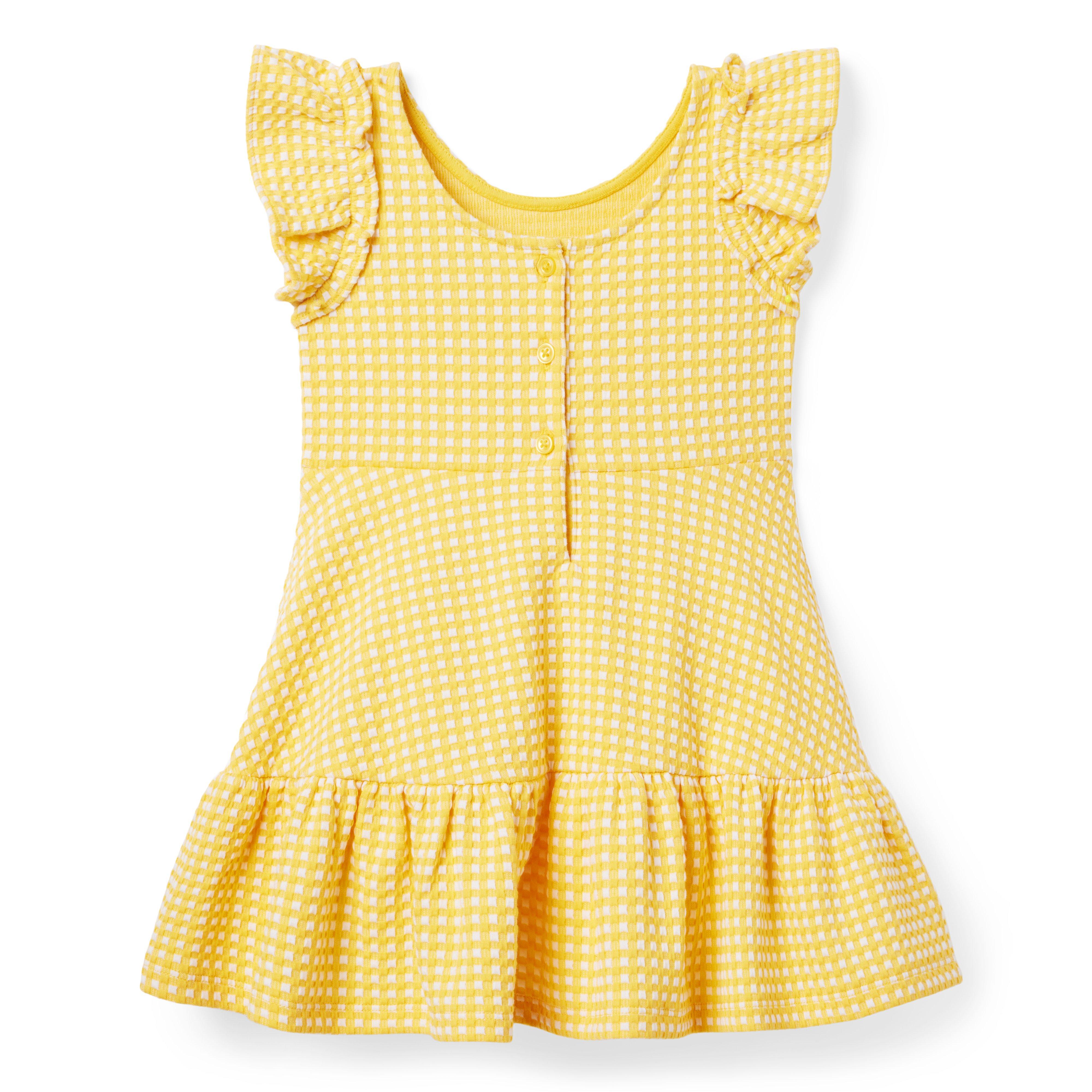 Gingham Knit Seersucker Dress image number 3