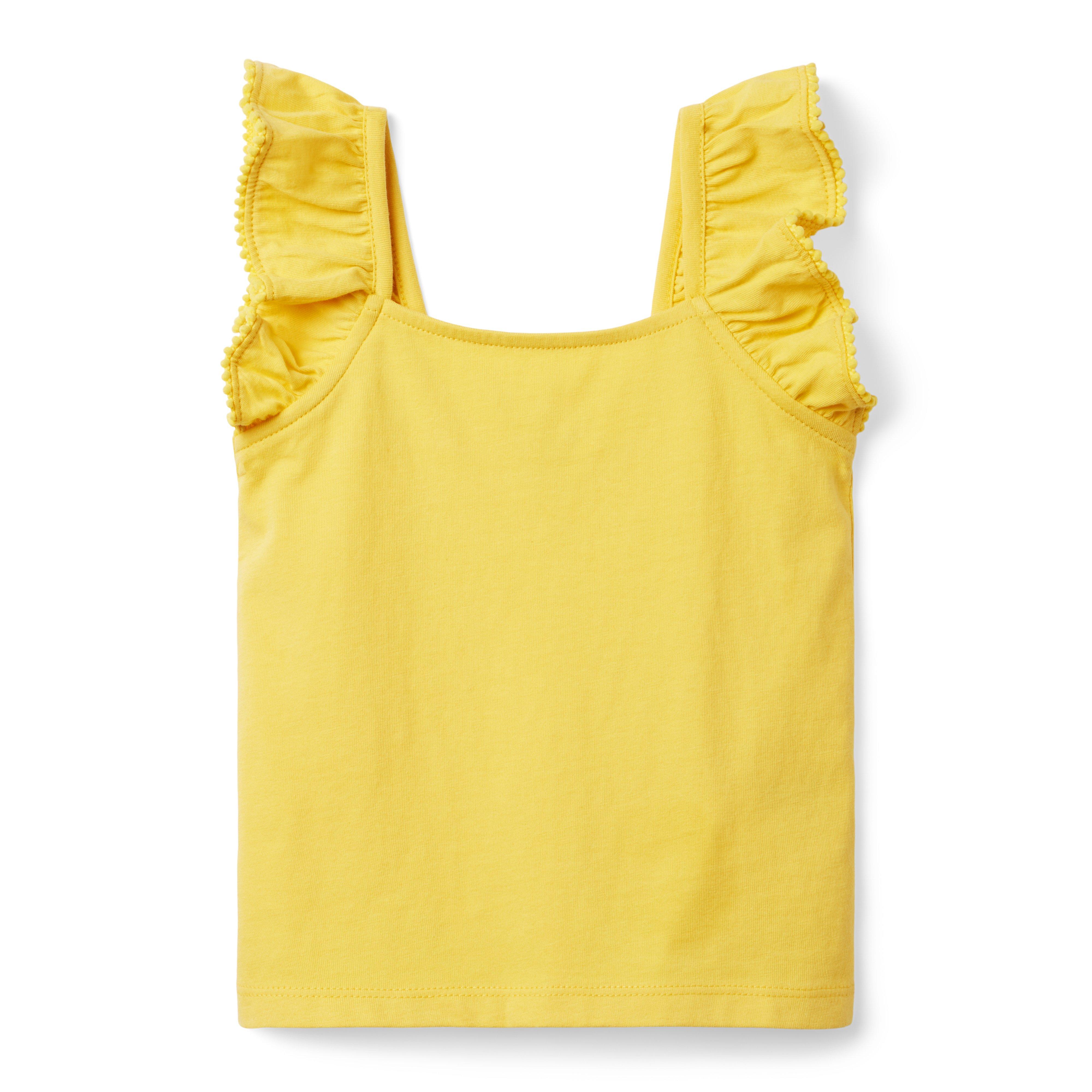 jsy♡ Girl Mimosa Flutter Sleeve Jersey Top by Janie and Jack