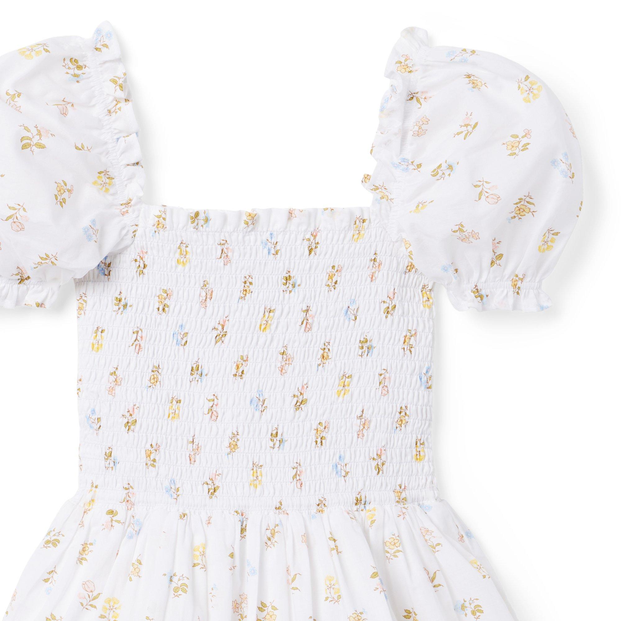 The Grace Smocked Puff Sleeve Dress image number 2