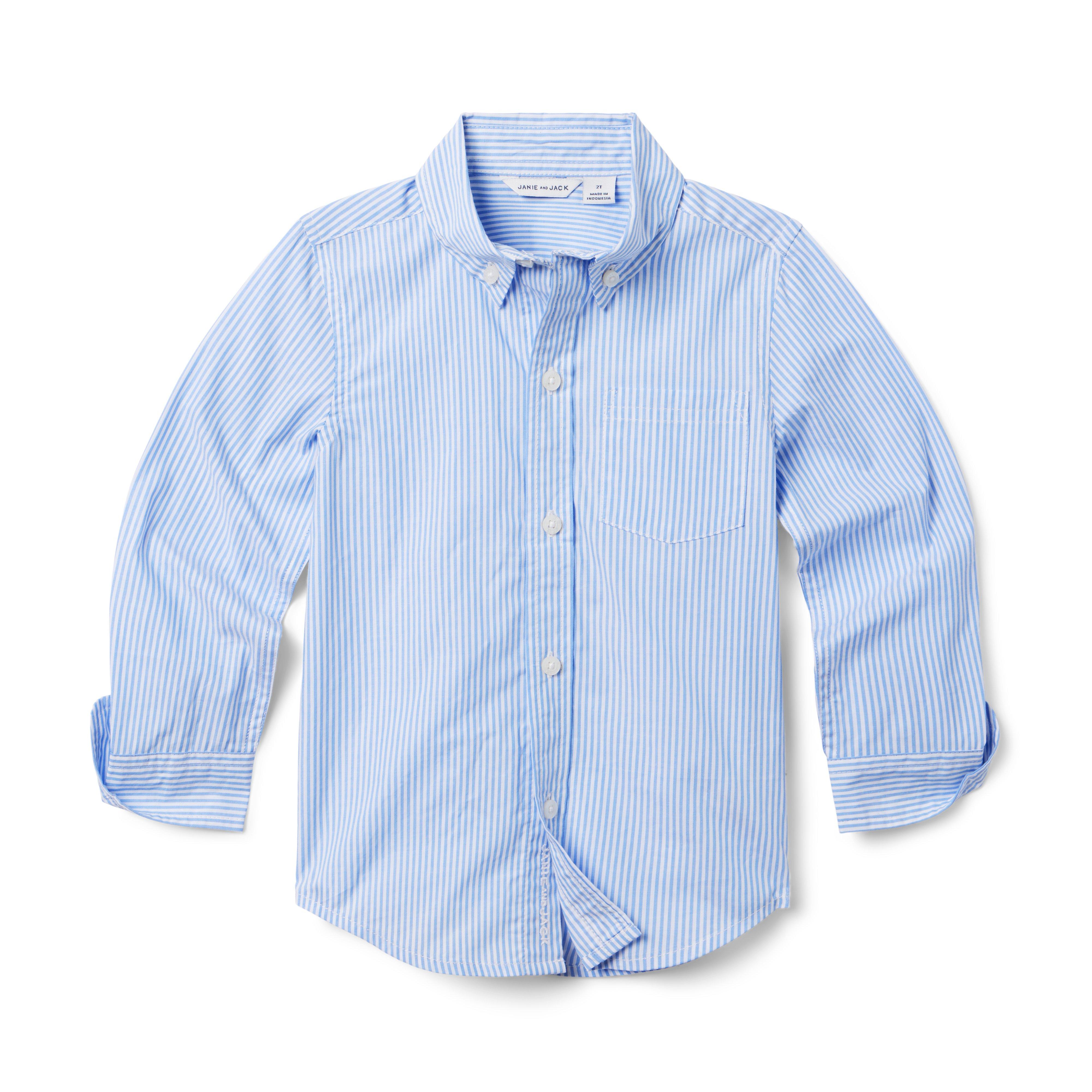 The Striped Poplin Shirt