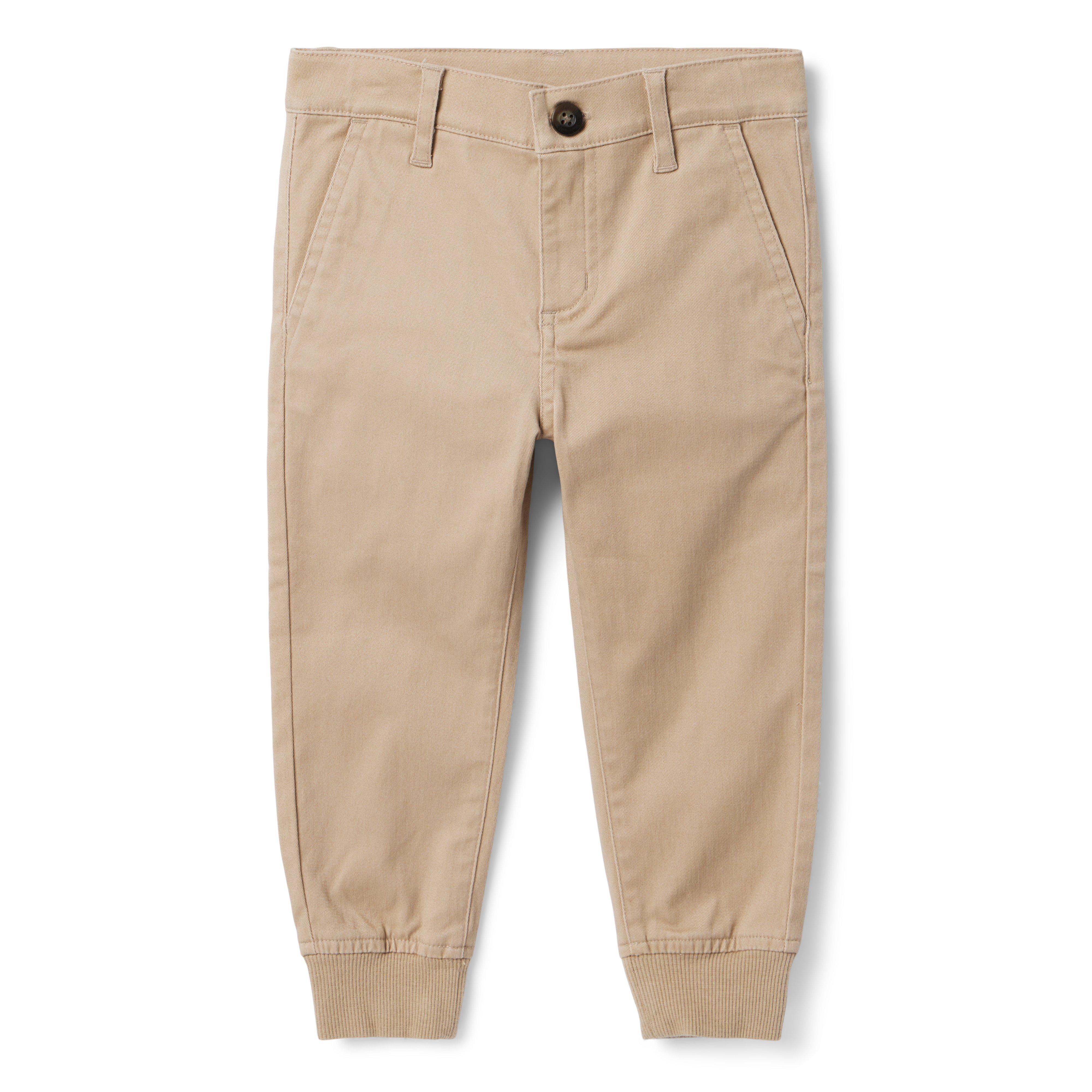 Janie and Jack The Button Twill Jogger