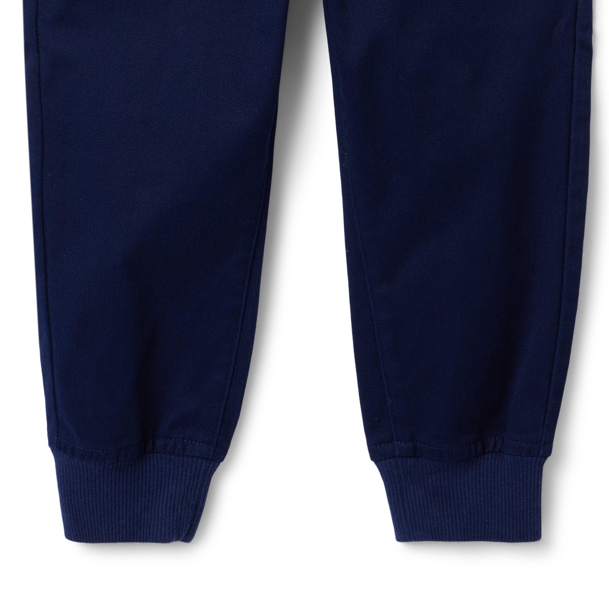 The Button Twill Jogger image number 3