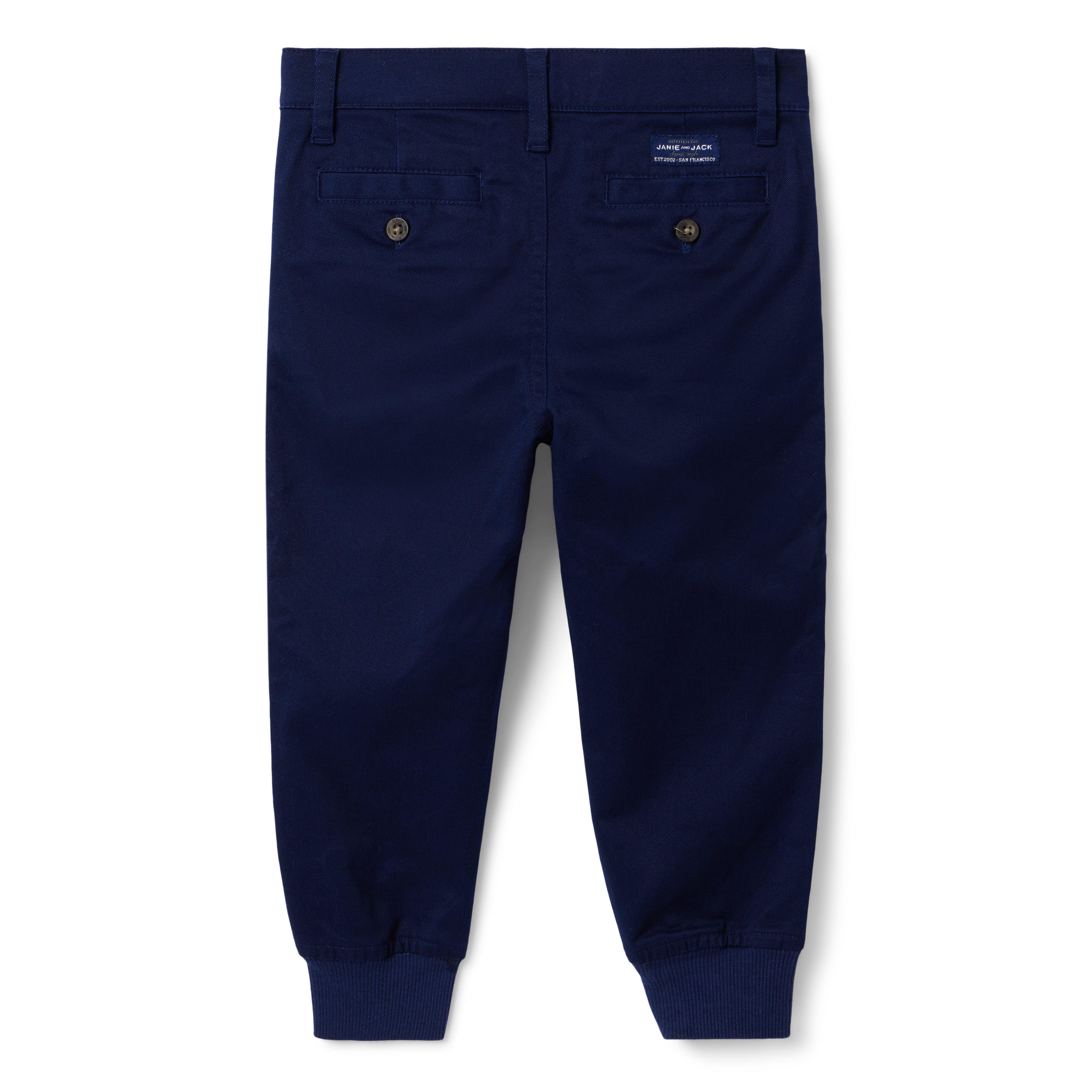 The Button Twill Jogger image number 2