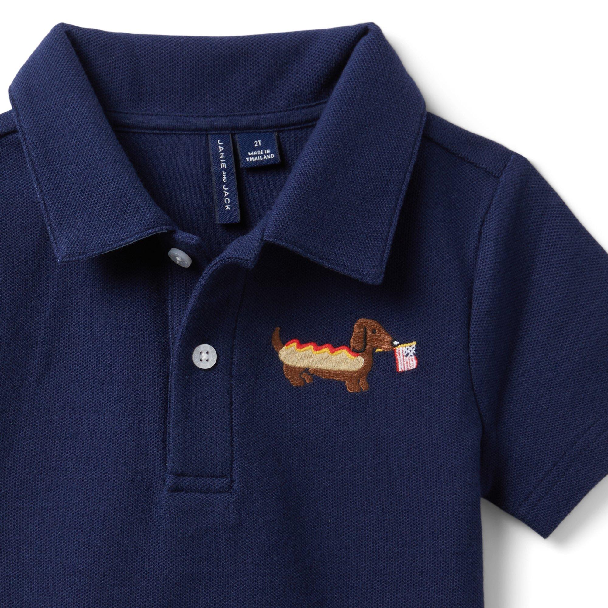 The Hot Dog Pique Polo image number 3