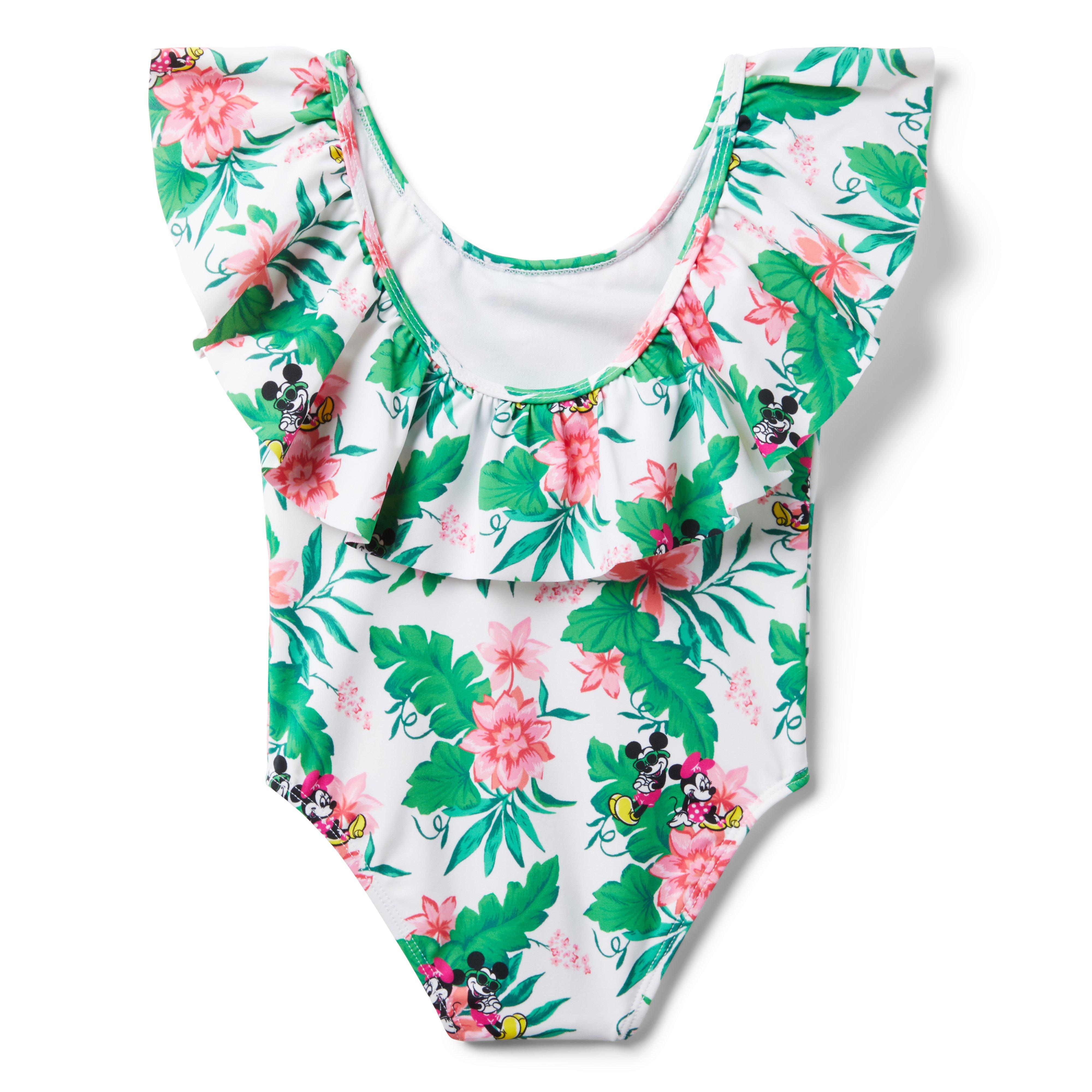 Disney Minnie Mouse Recycled Tropical Swimsuit image number 5