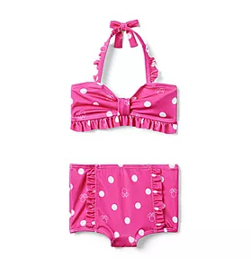 Disney Minnie Mouse Recycled Dot 2-Piece Swimsuit