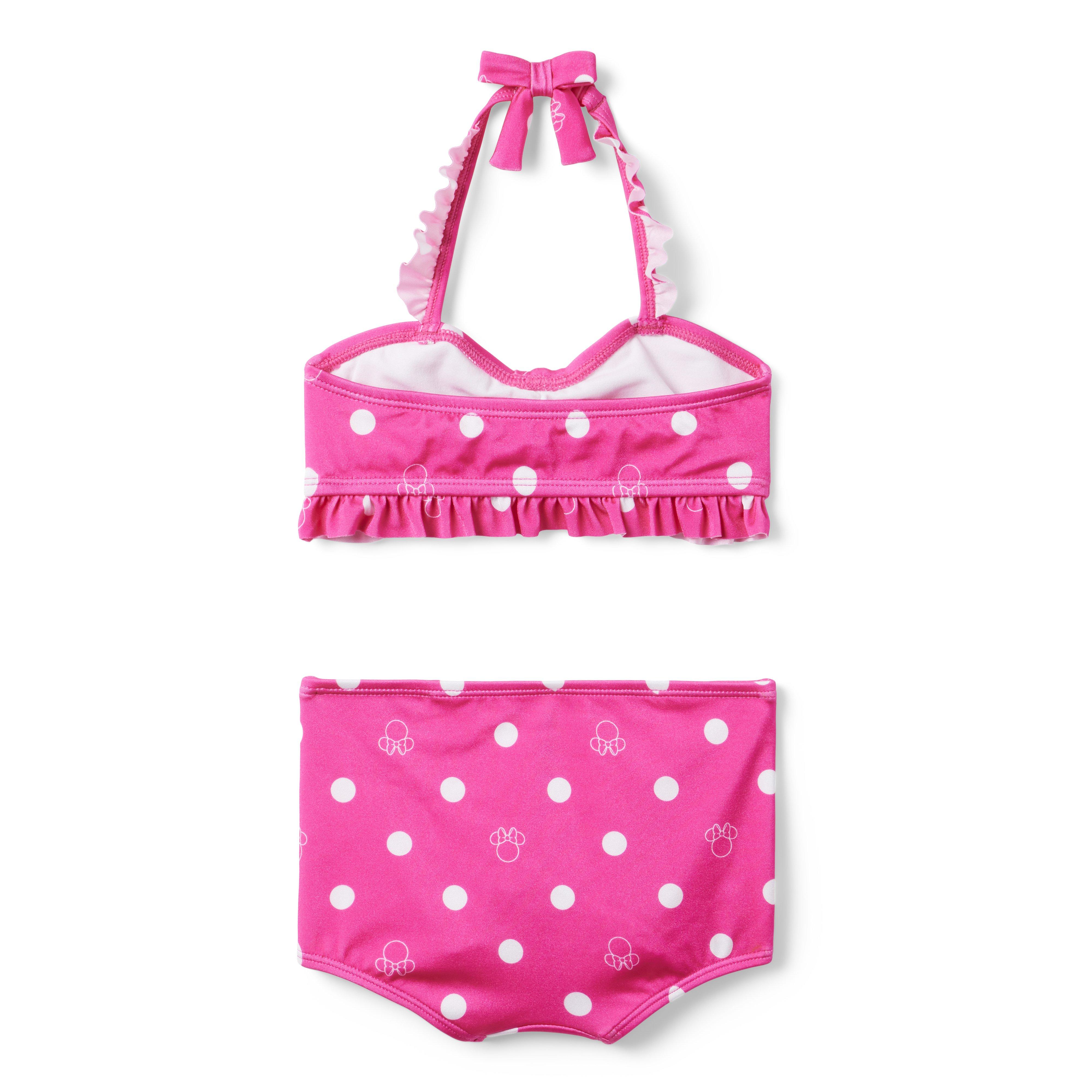 Disney Minnie Mouse Recycled Dot 2-Piece Swimsuit image number 3