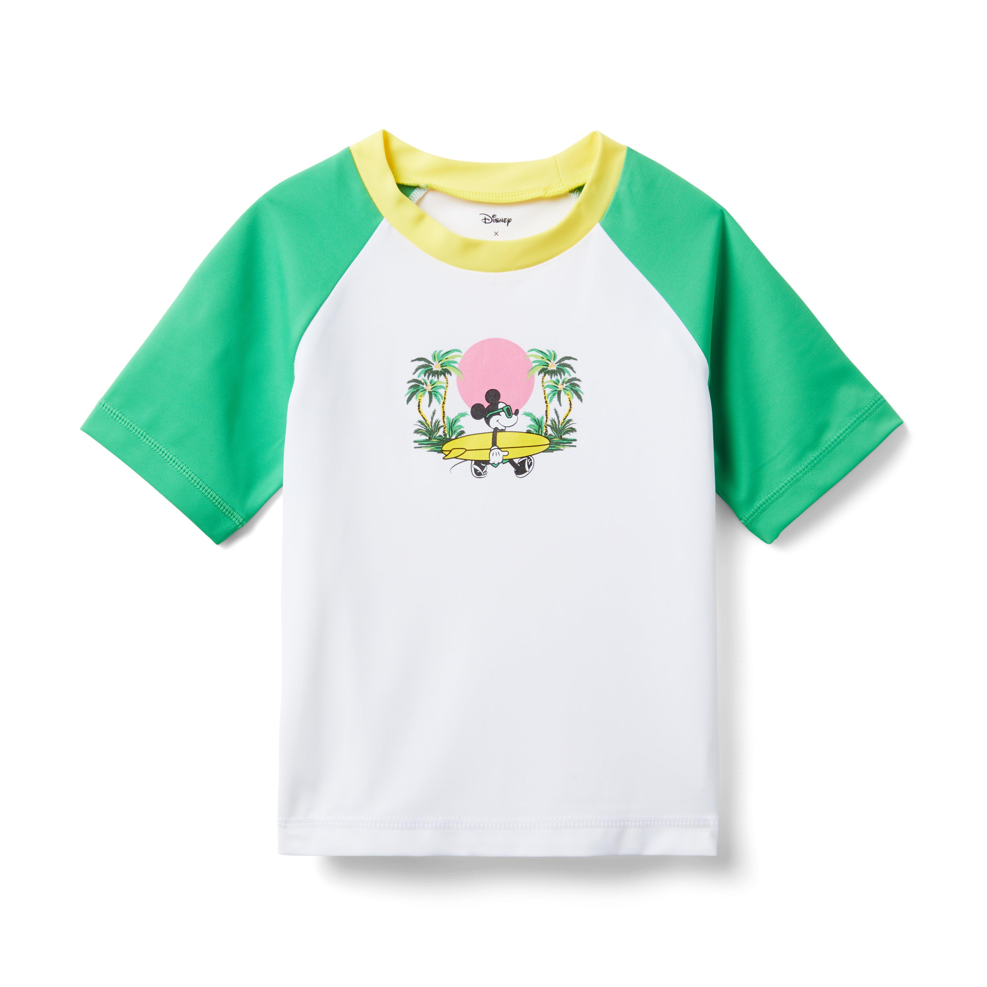 Disney Mickey Mouse Recycled Surf Rash Guard image number 0