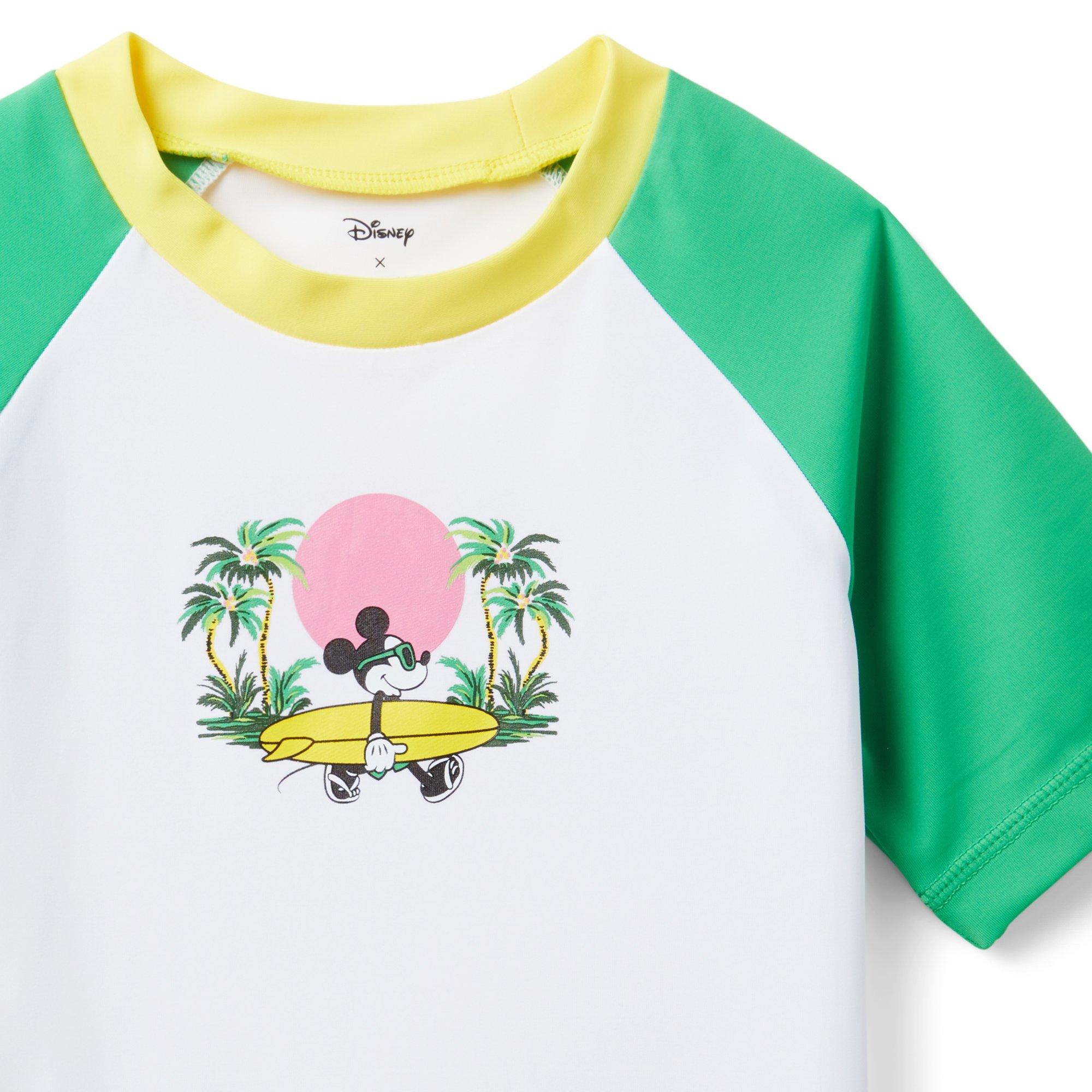 Disney Mickey Mouse Recycled Surf Rash Guard image number 1