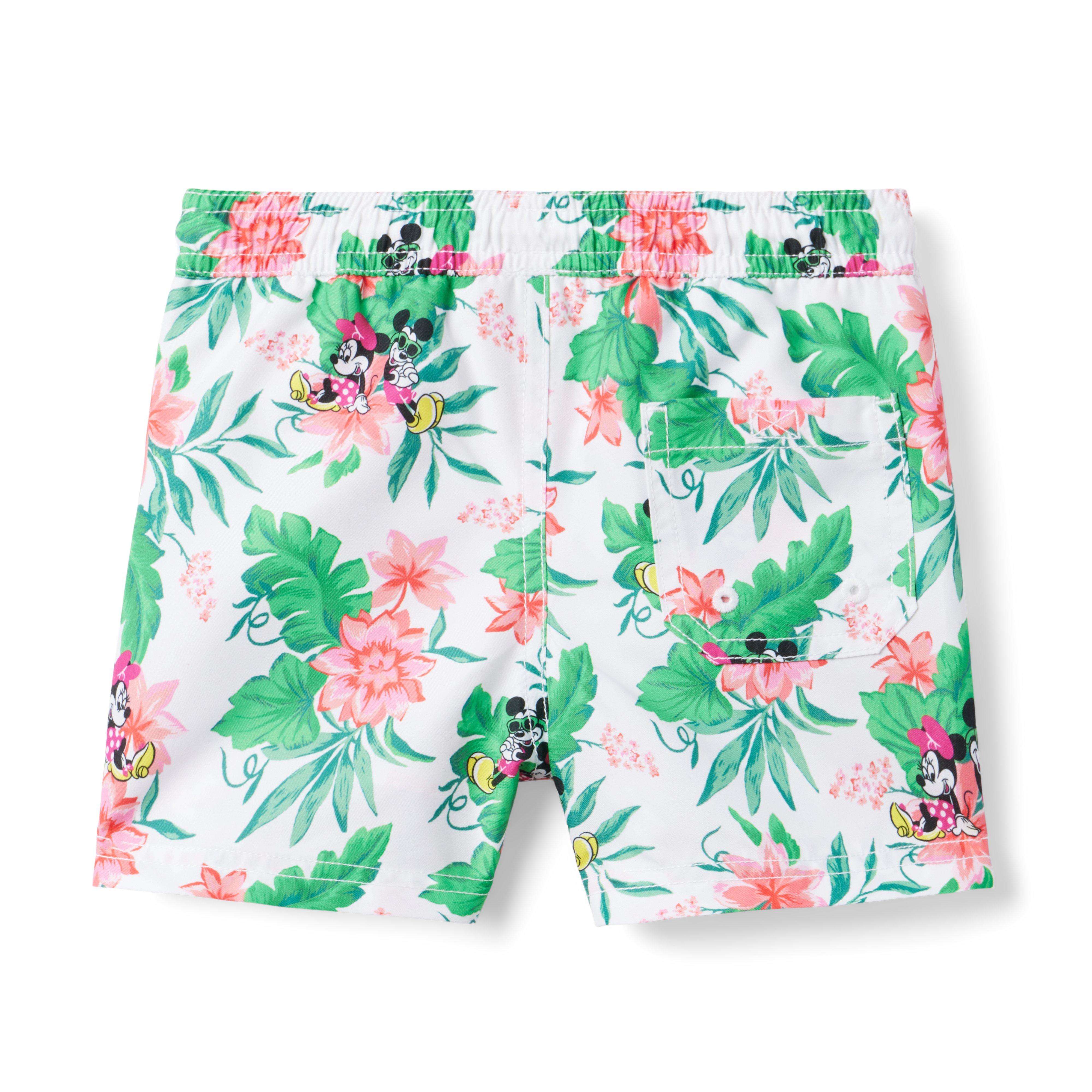 Disney Mickey Mouse Recycled Tropical Swim Trunk image number 4