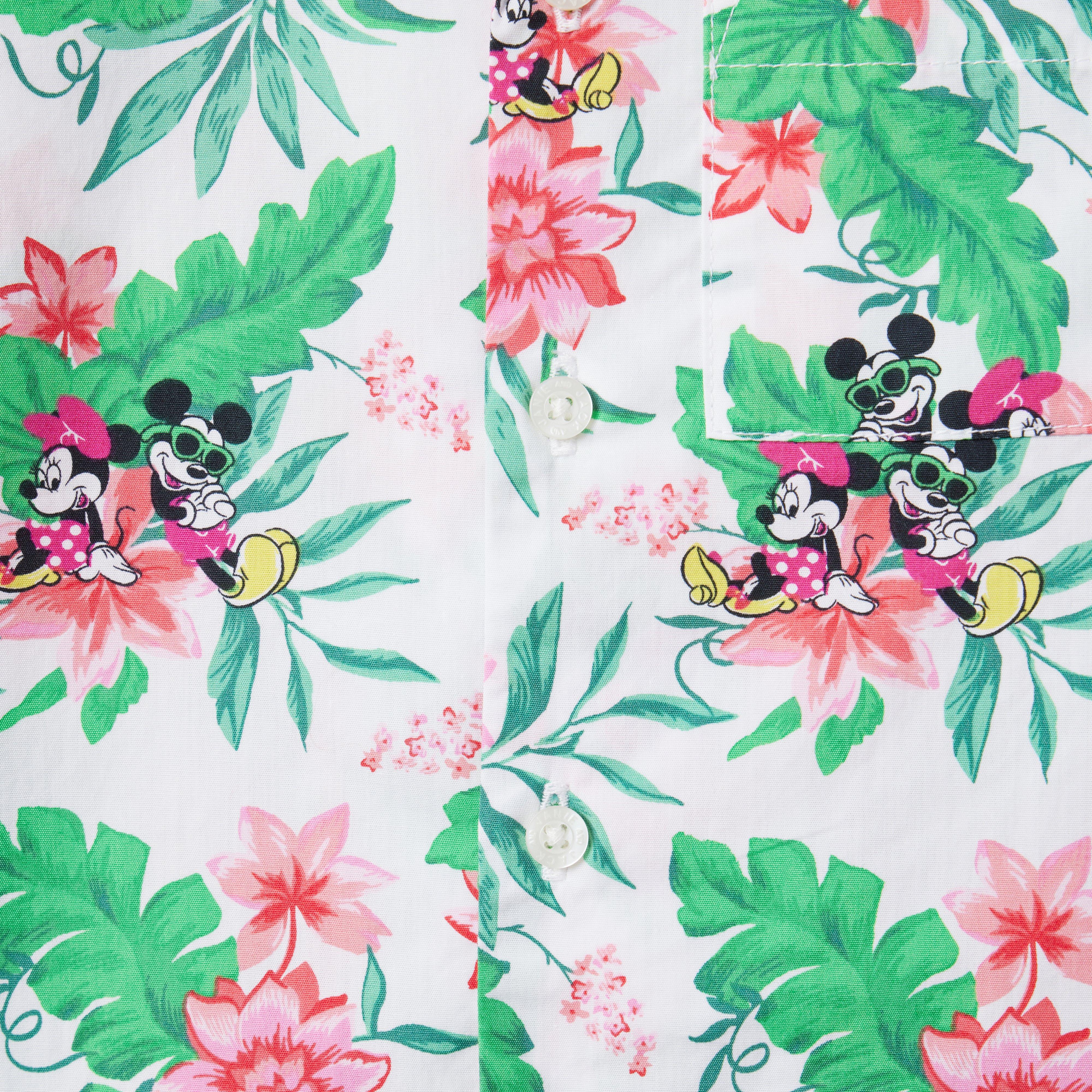 Disney Mickey Mouse Cabana Shirt image number 1