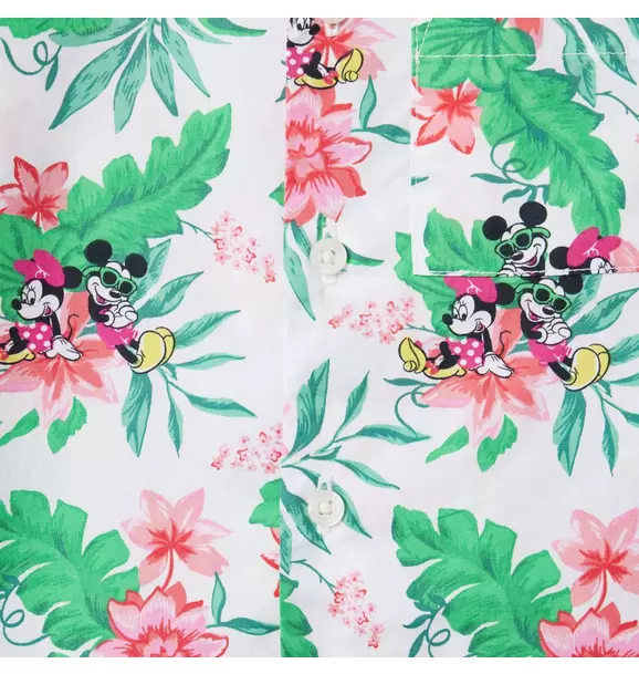 Disney Mickey Mouse Cabana Shirt image number 1