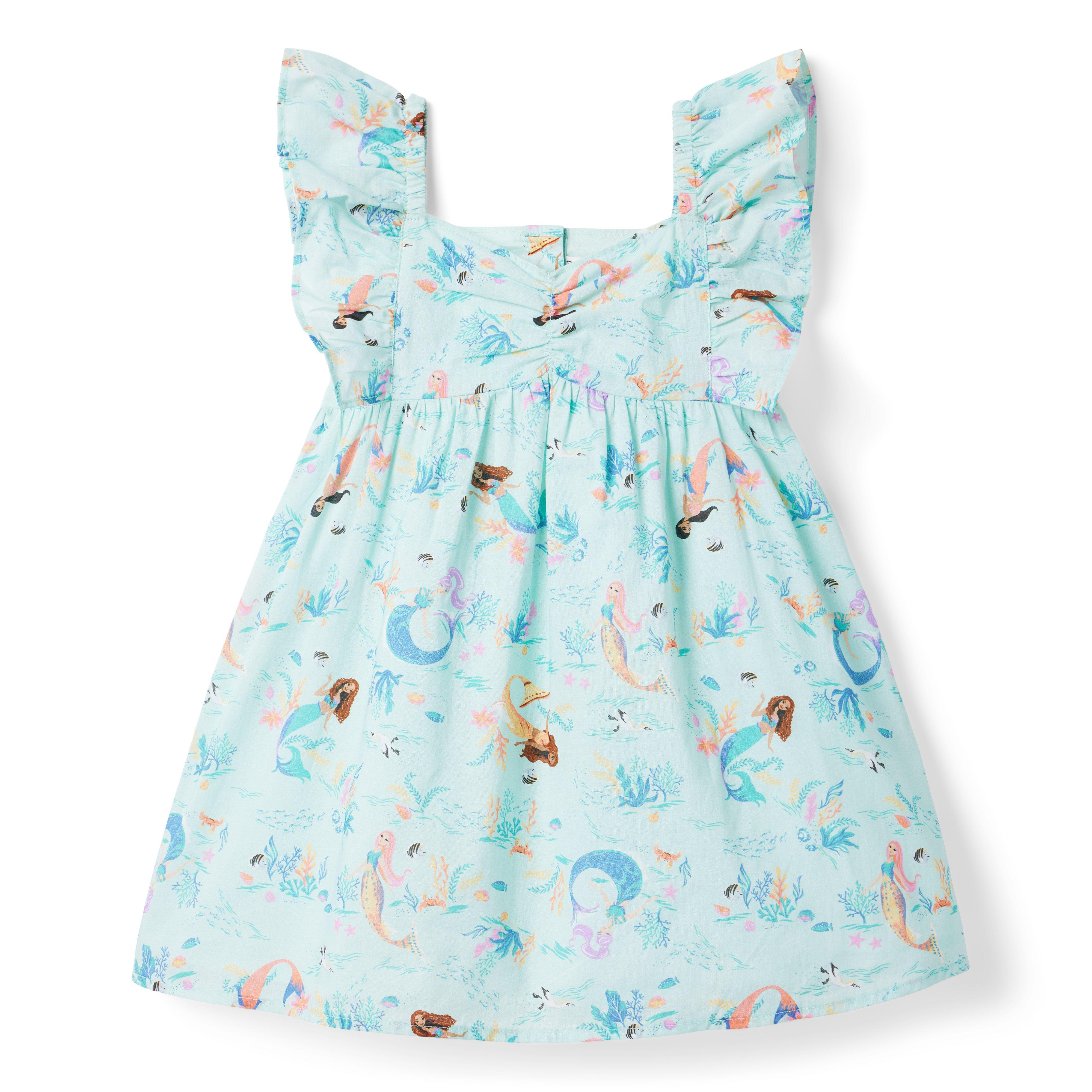 Mermaid print dress hotsell