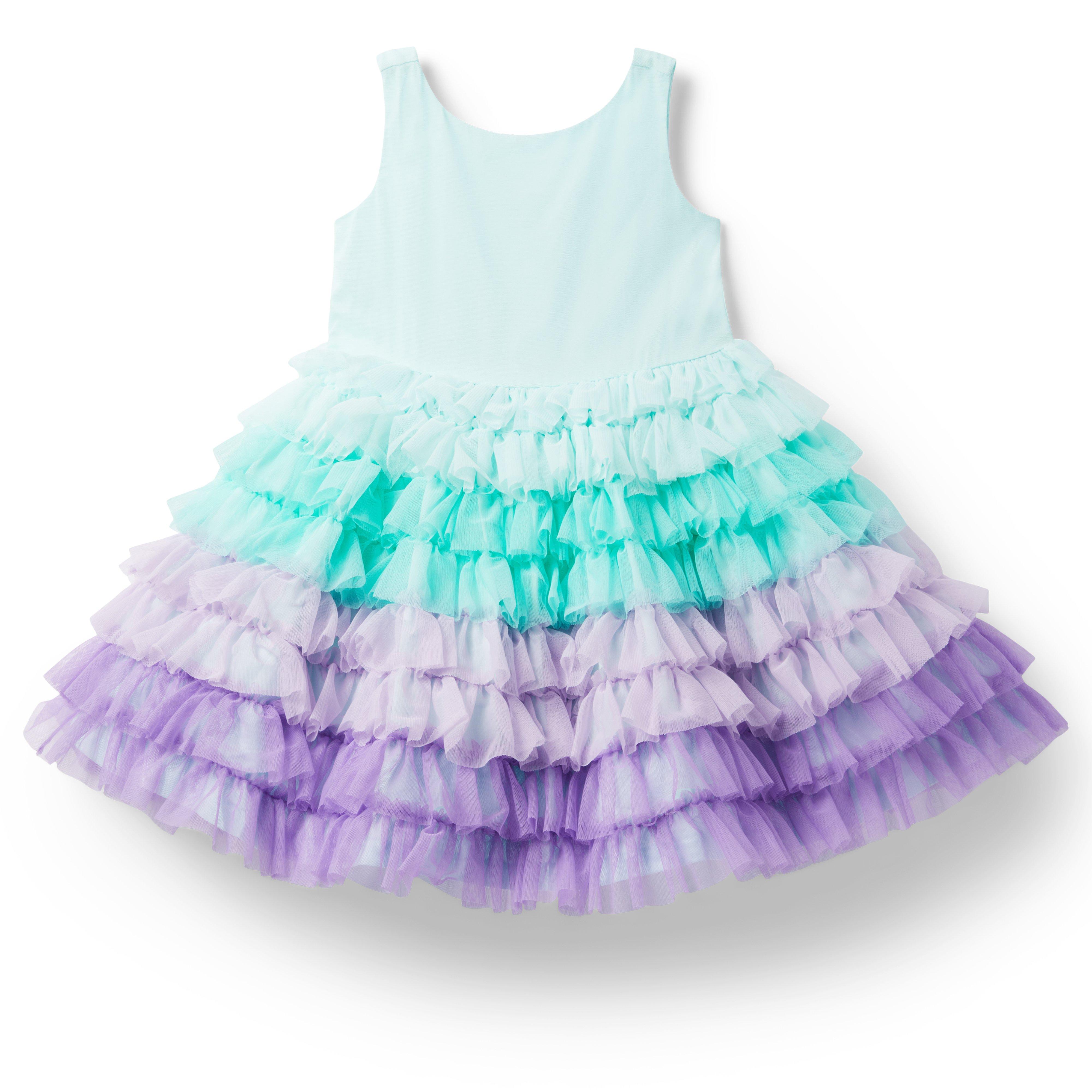 Disney The Little Mermaid Tulle Dress image number 0