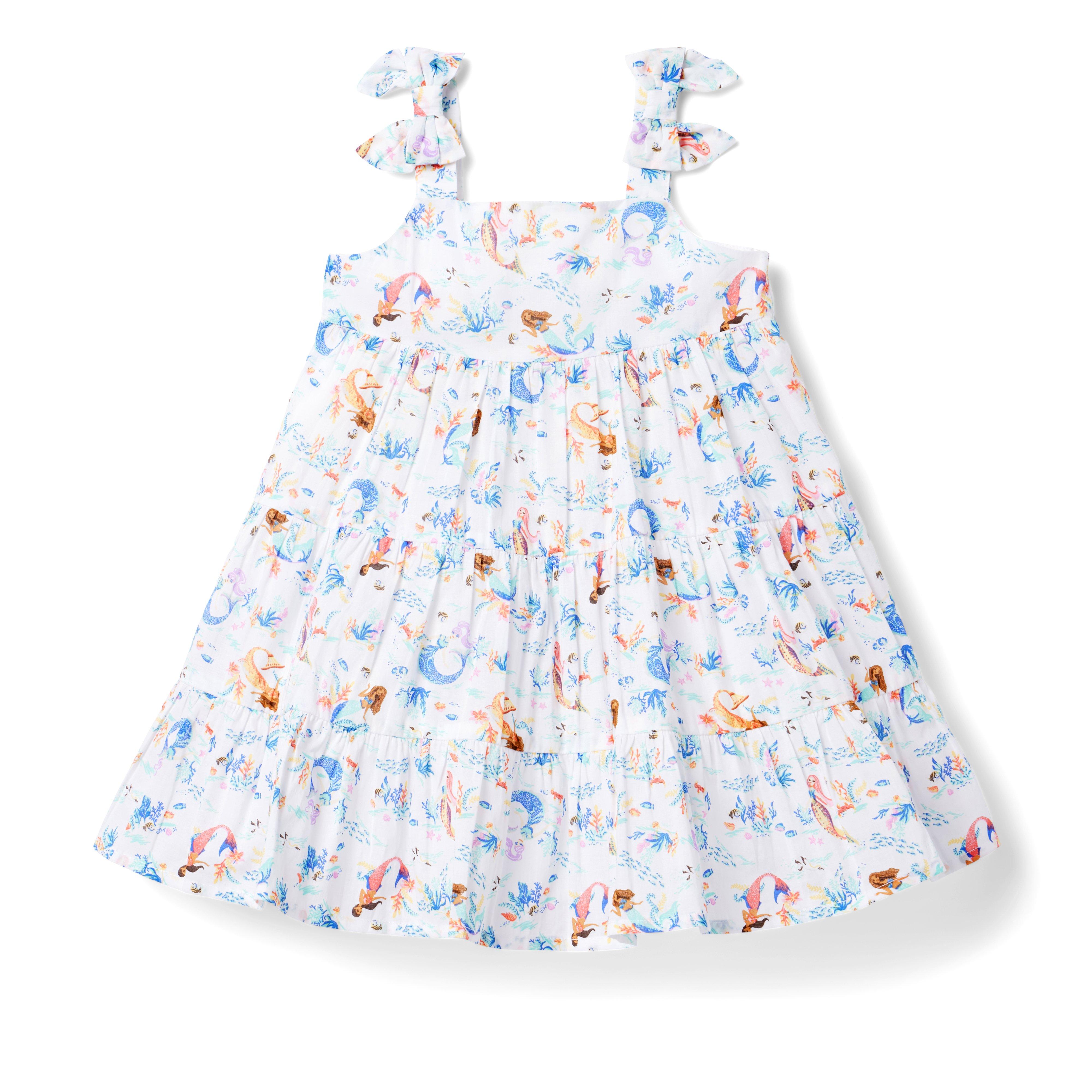 Disney The Little Mermaid Bow Strap Dress