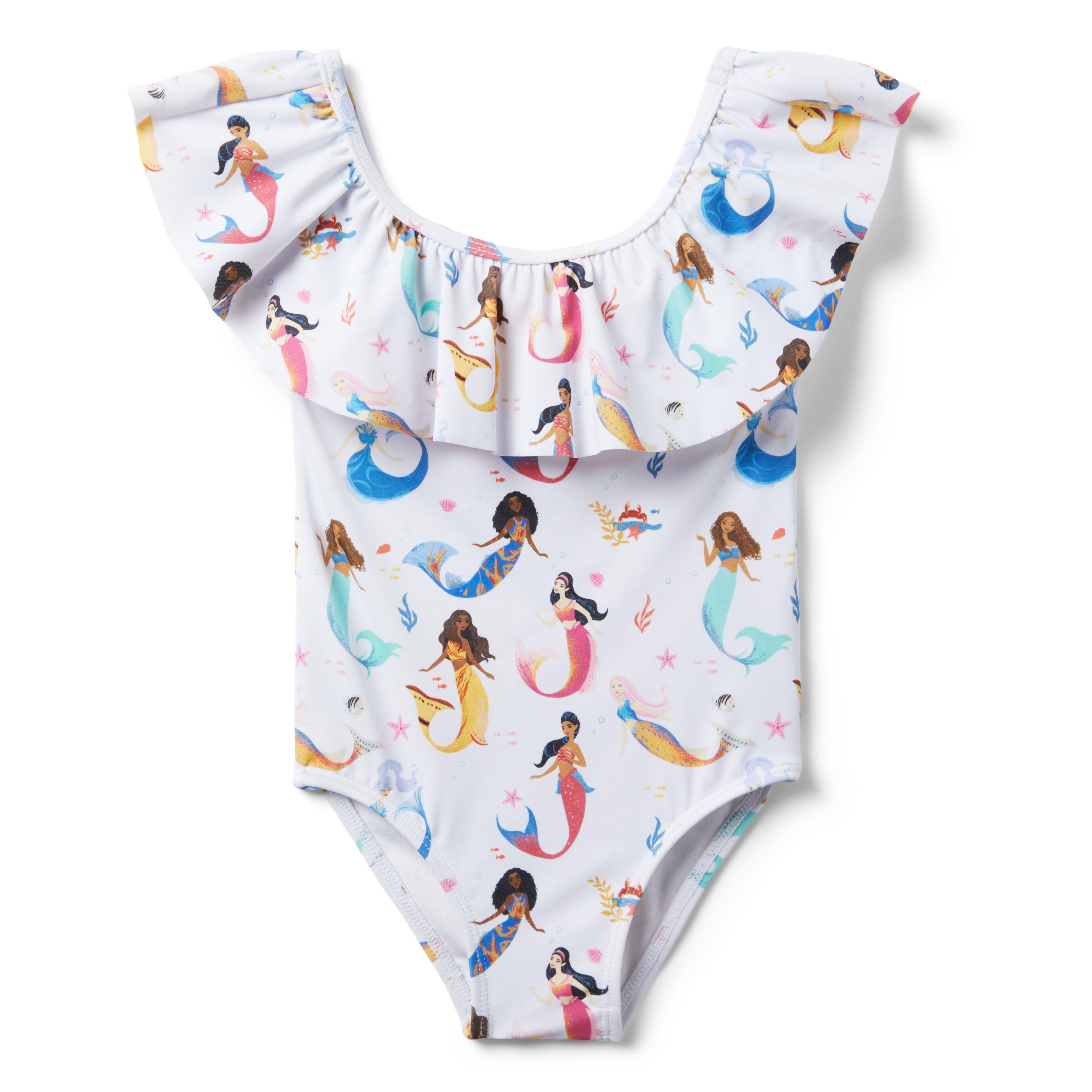 Disney The Little Mermaid Recycled Ruffle Swimsuit