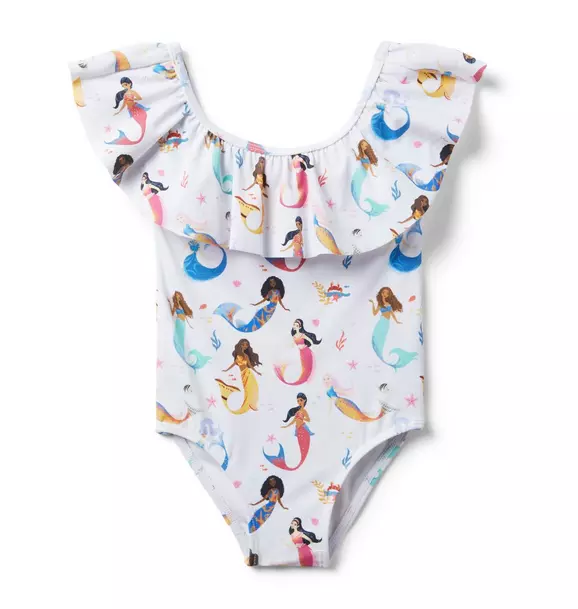 Disney The Little Mermaid Recycled Ruffle Swimsuit