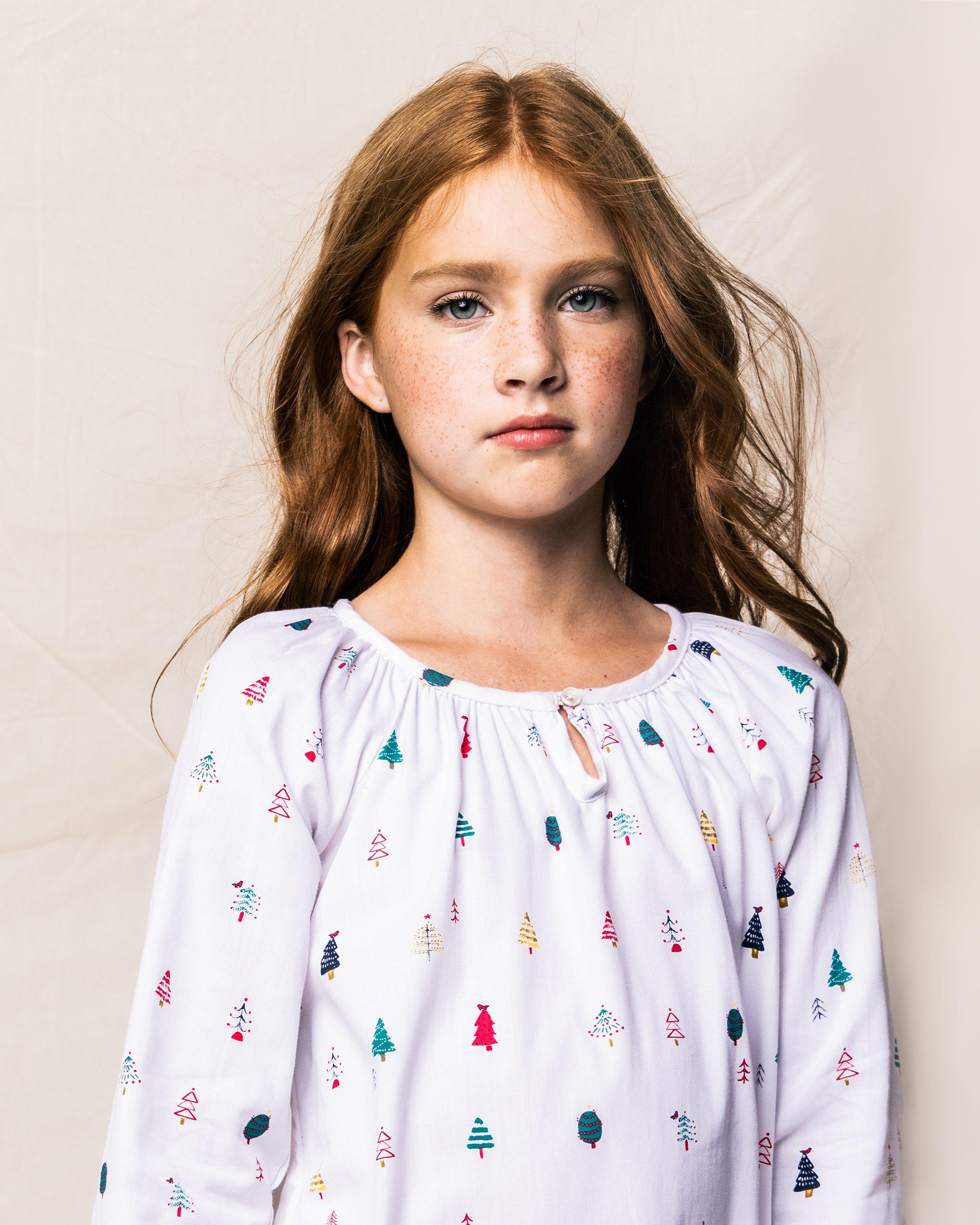 Petite Plume Merry Trees Delphine Nightgown   image number 3