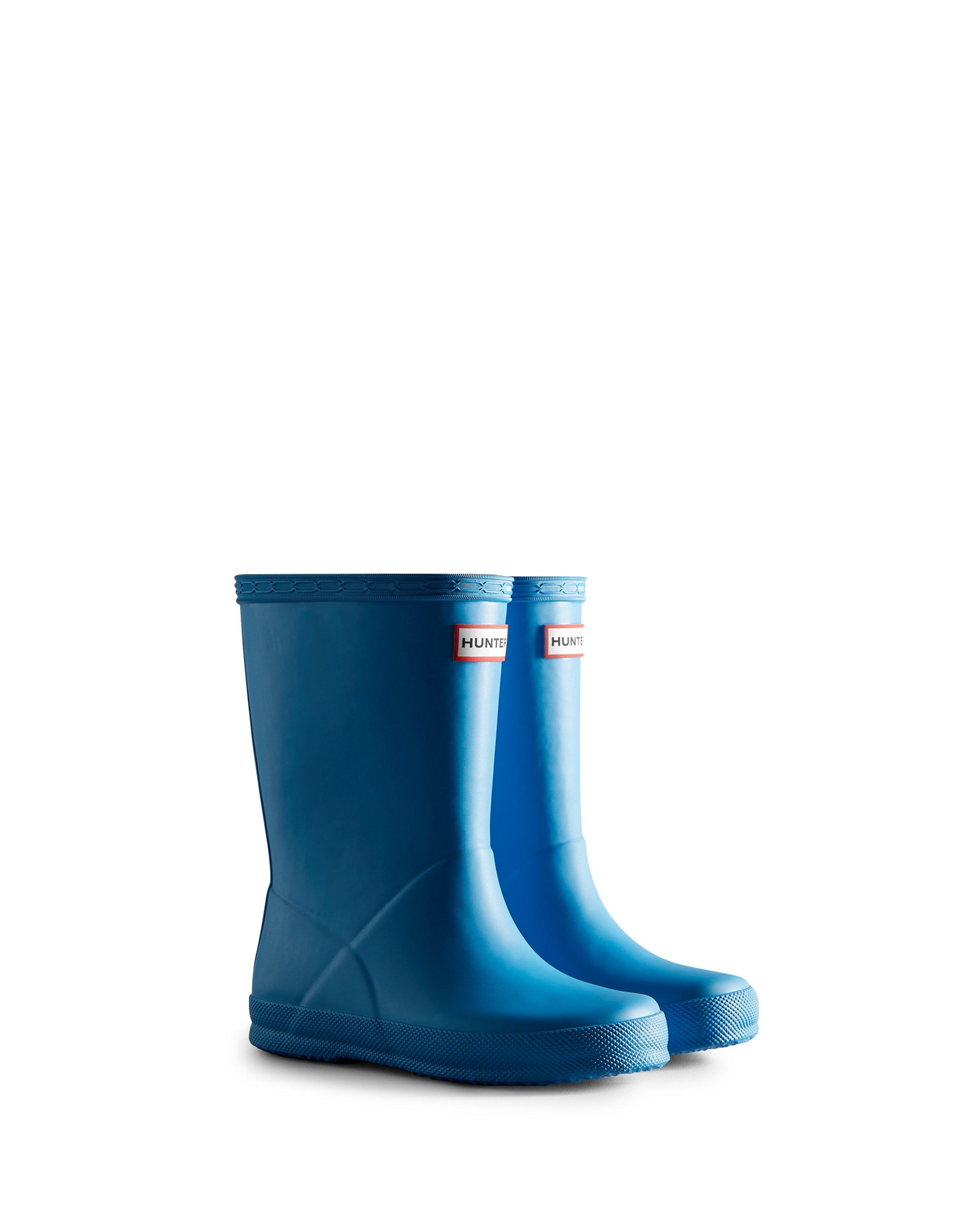 Baby blue shop hunter rain boots