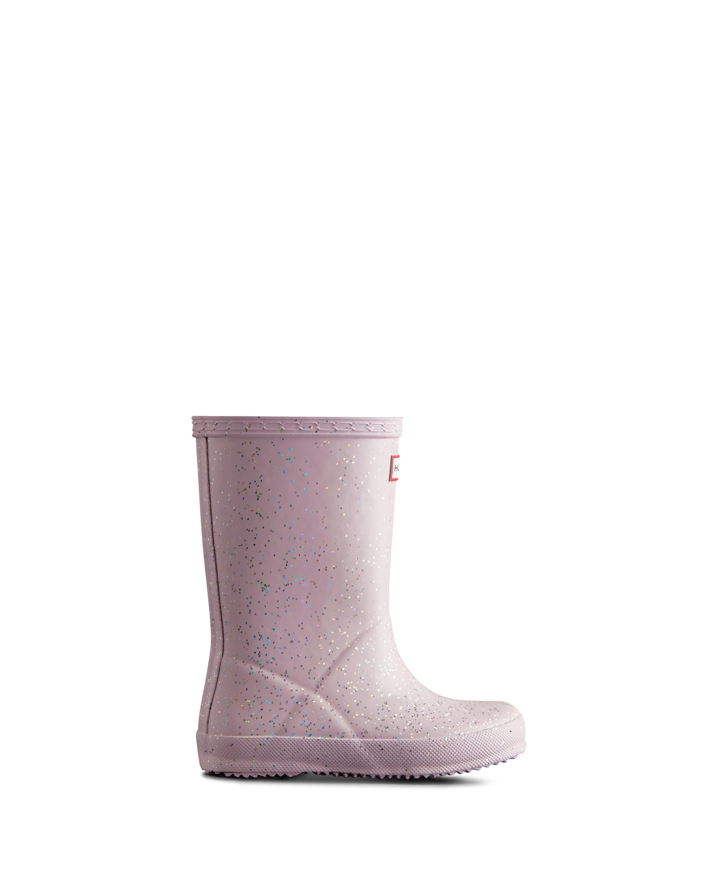 Accessories Tempered Mauve Hunter Original Big Kids First Classic Rain Boot by Janie and Jack