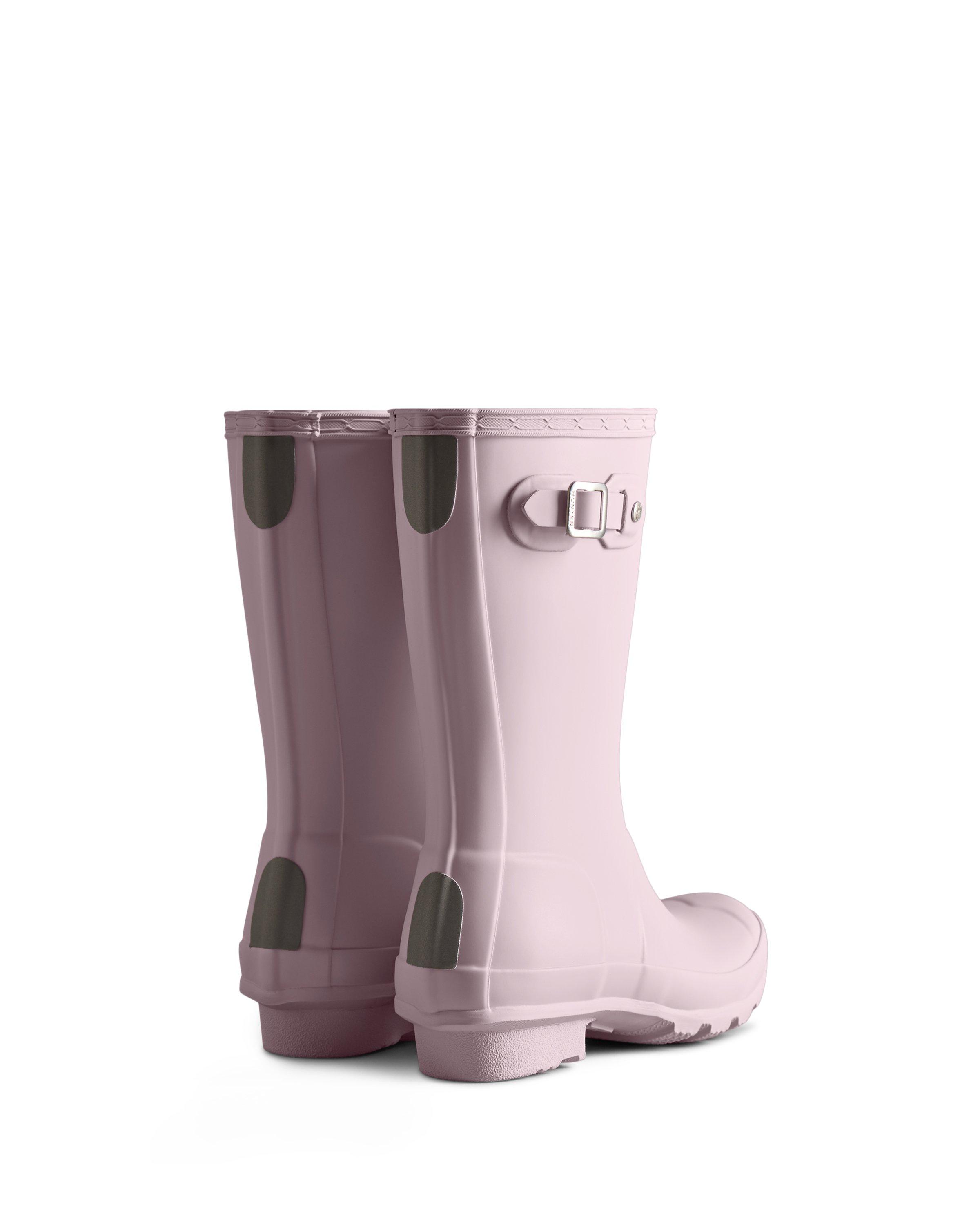 Girl Tempered Mauve Hunter Original Kids First Classic Rain Boot by Janie and Jack