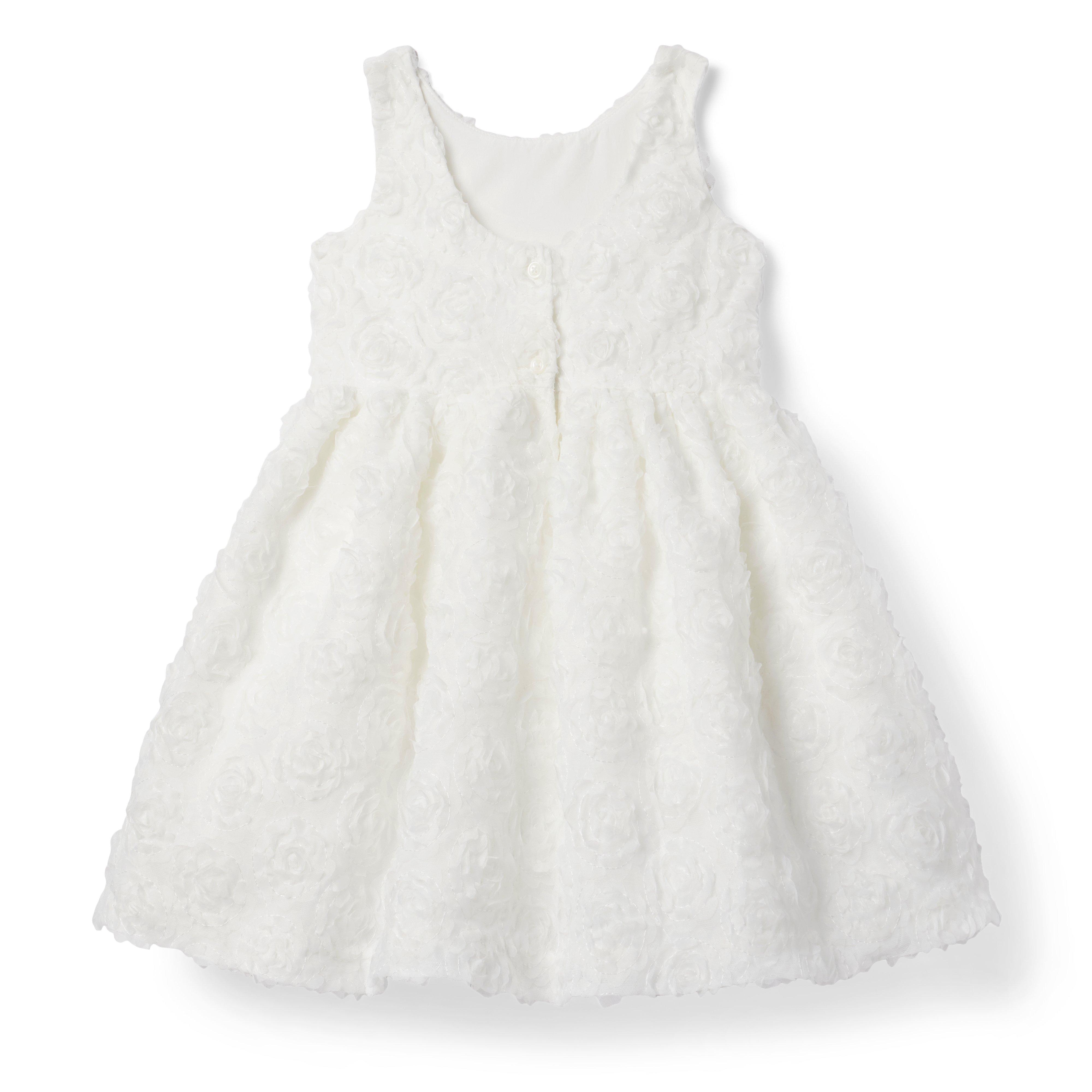 Girl Jet Ivory The Rosette Party Dress by Janie and Jack